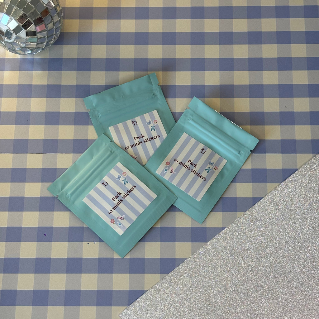 Pack 10 Minis Stickers