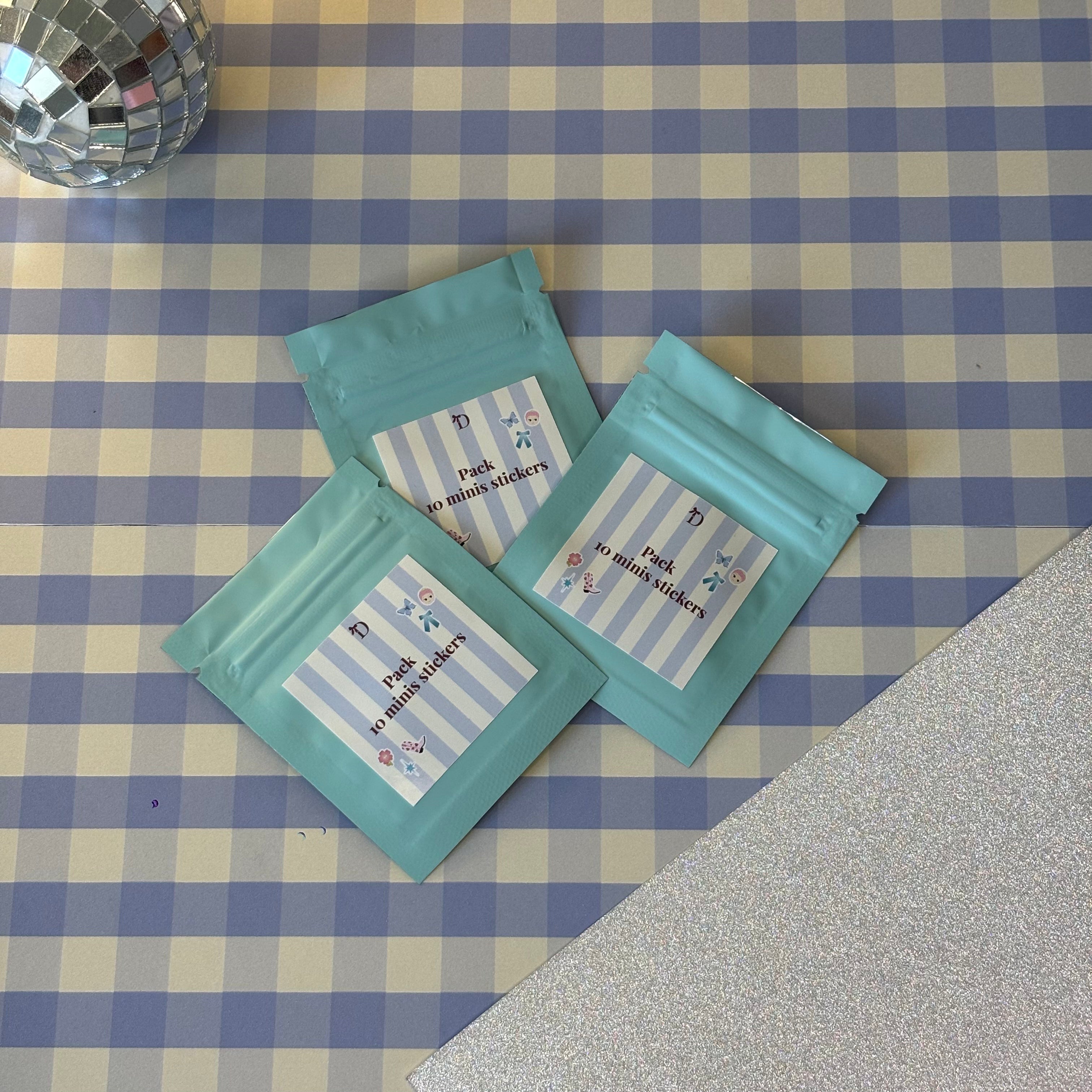 Pack 10 Minis Stickers