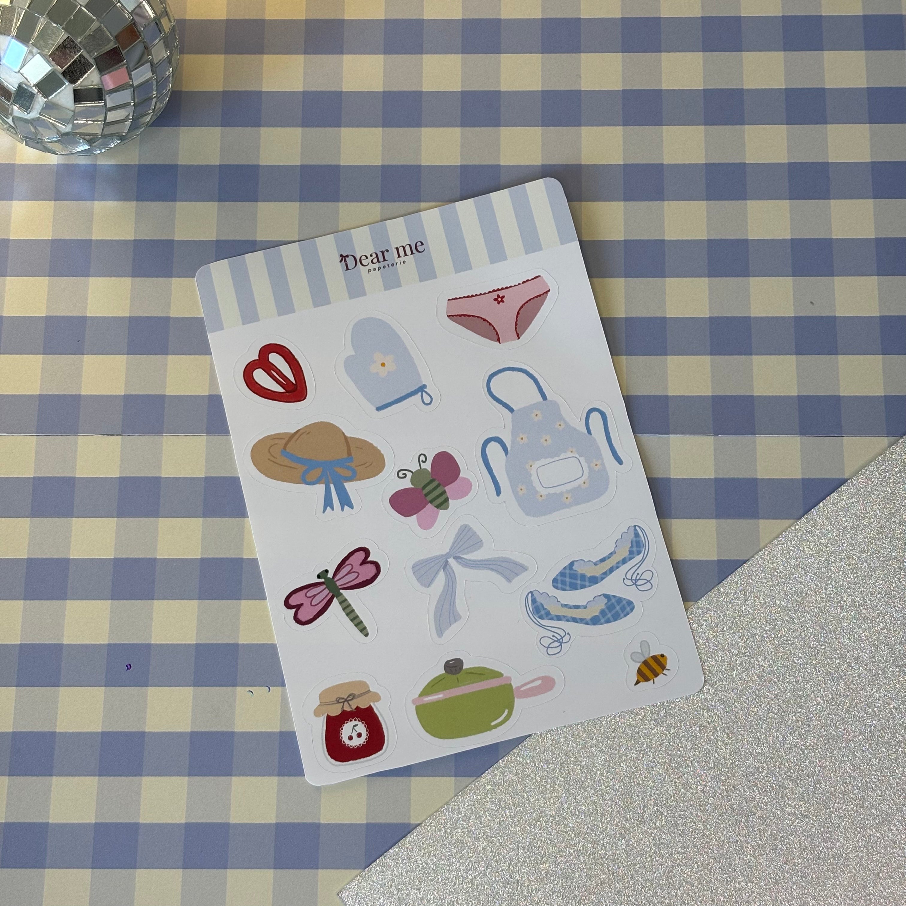 Planche stickers A6 - Beaux jours