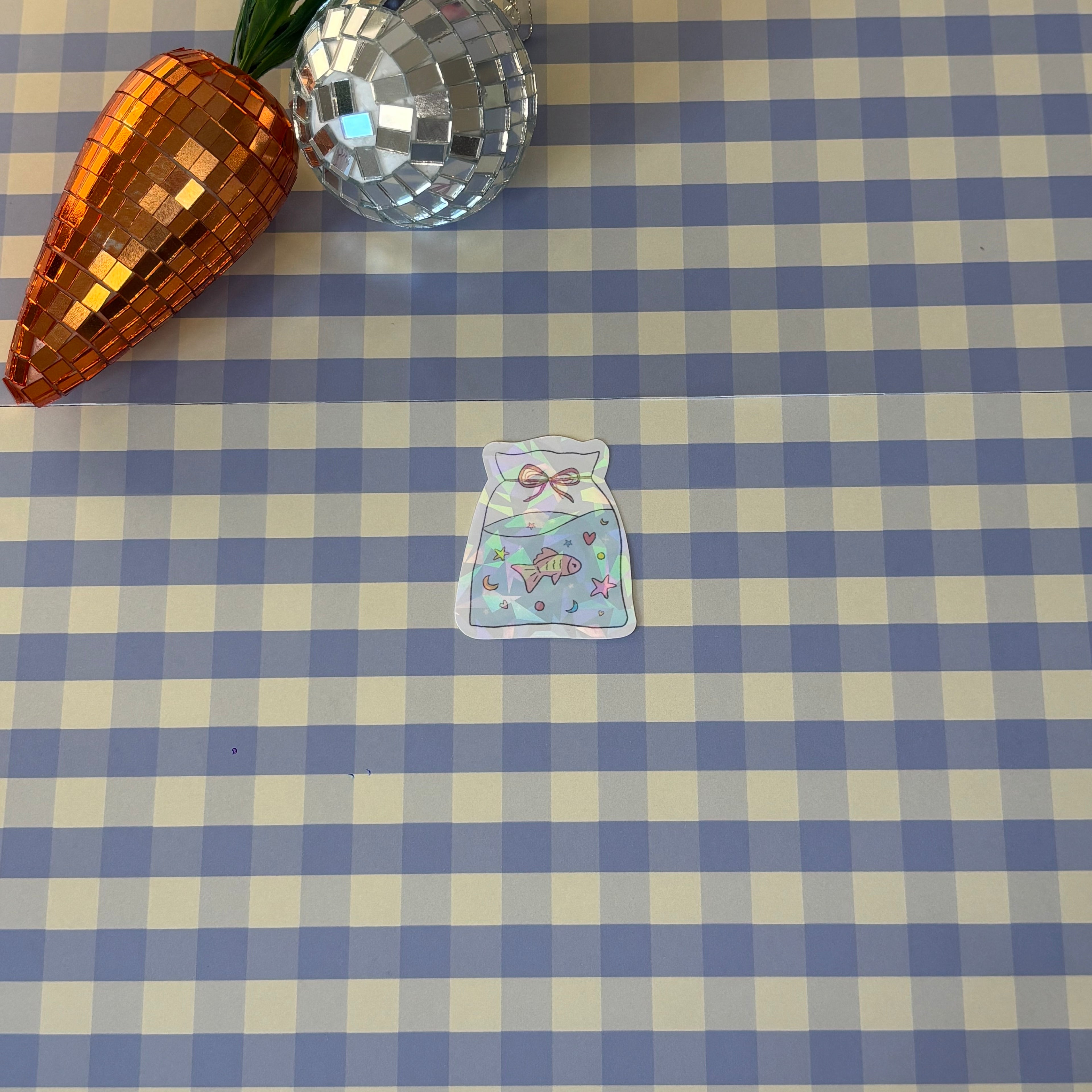 Sticker Sac à poisson