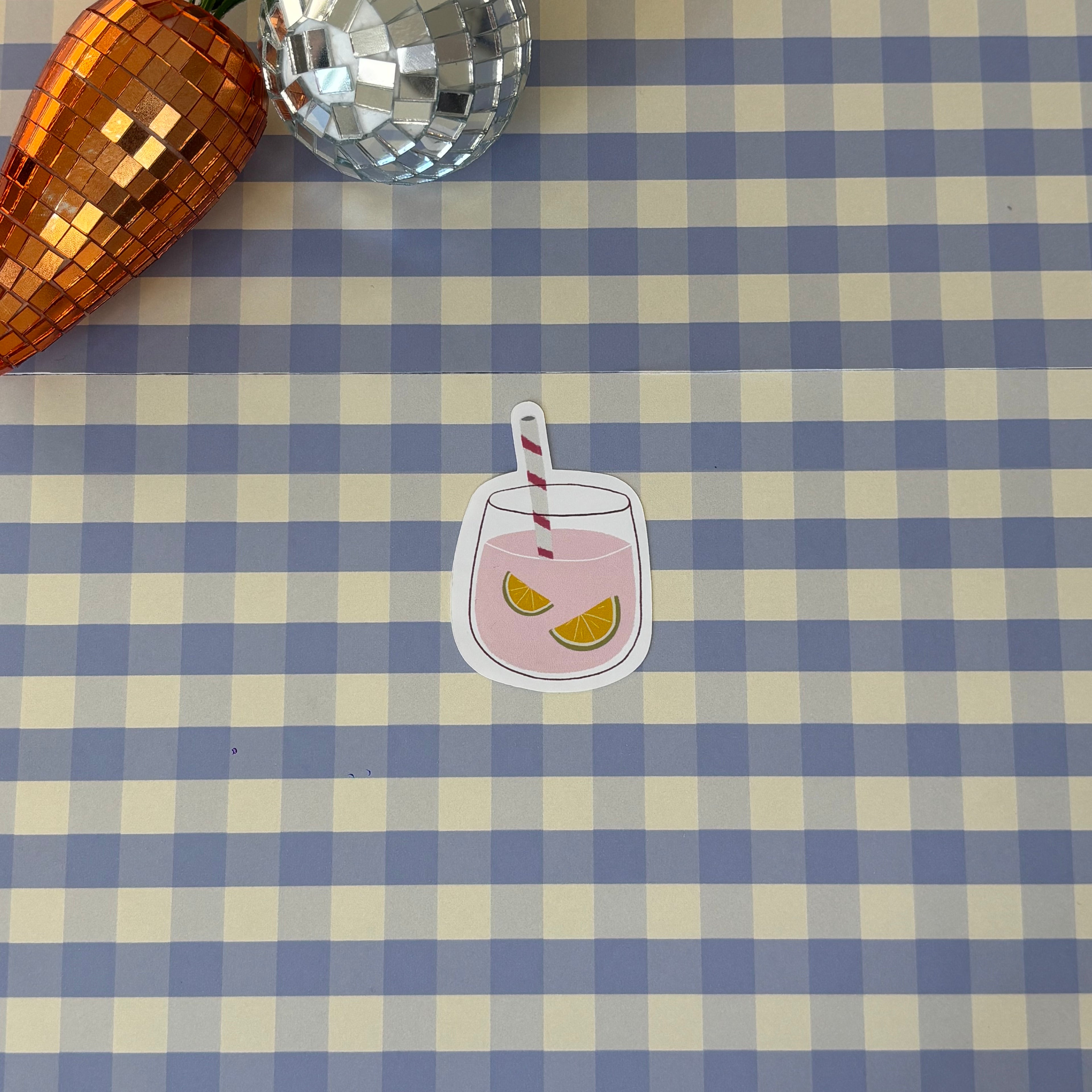 Sticker Jus de Fraise