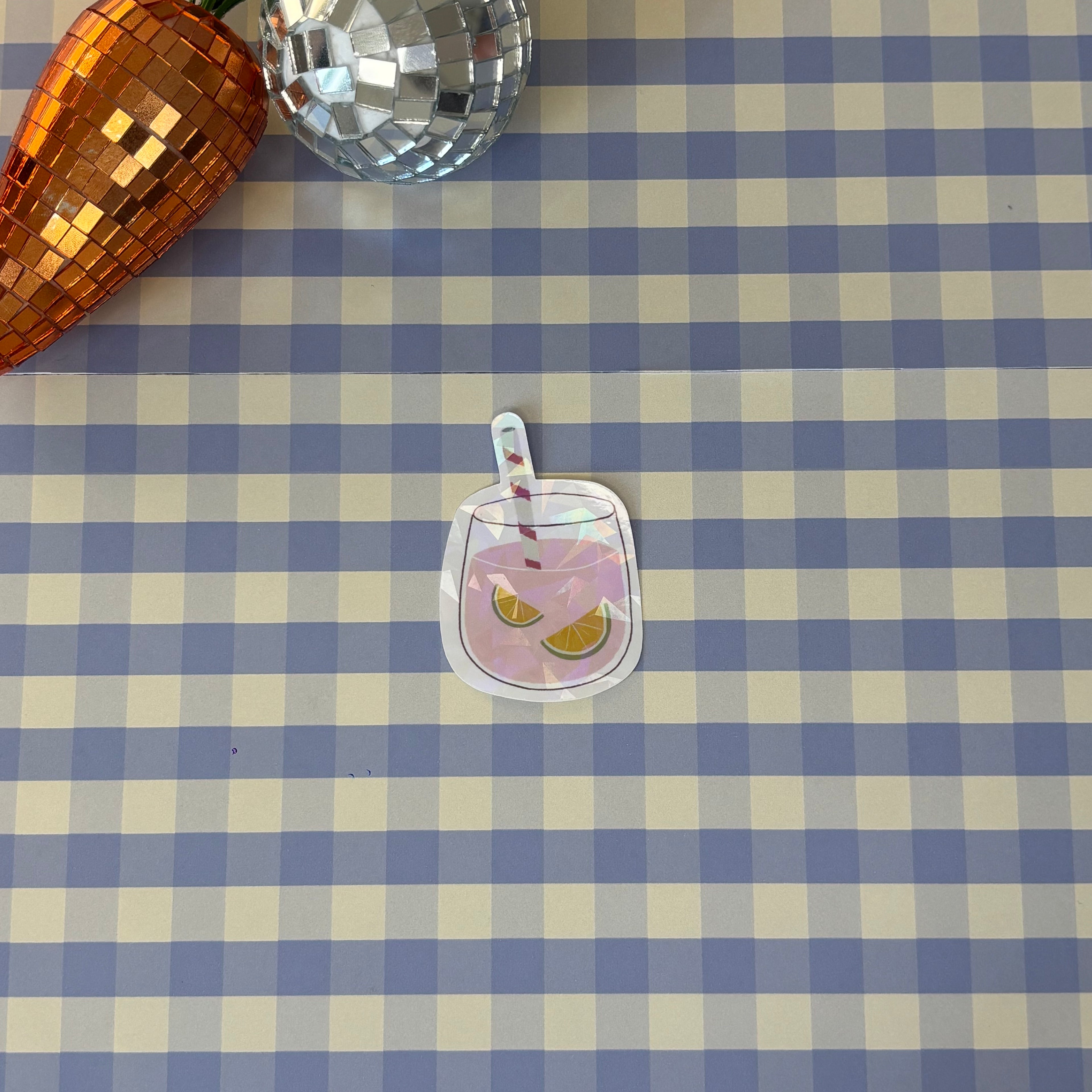 Sticker Jus de Fraise