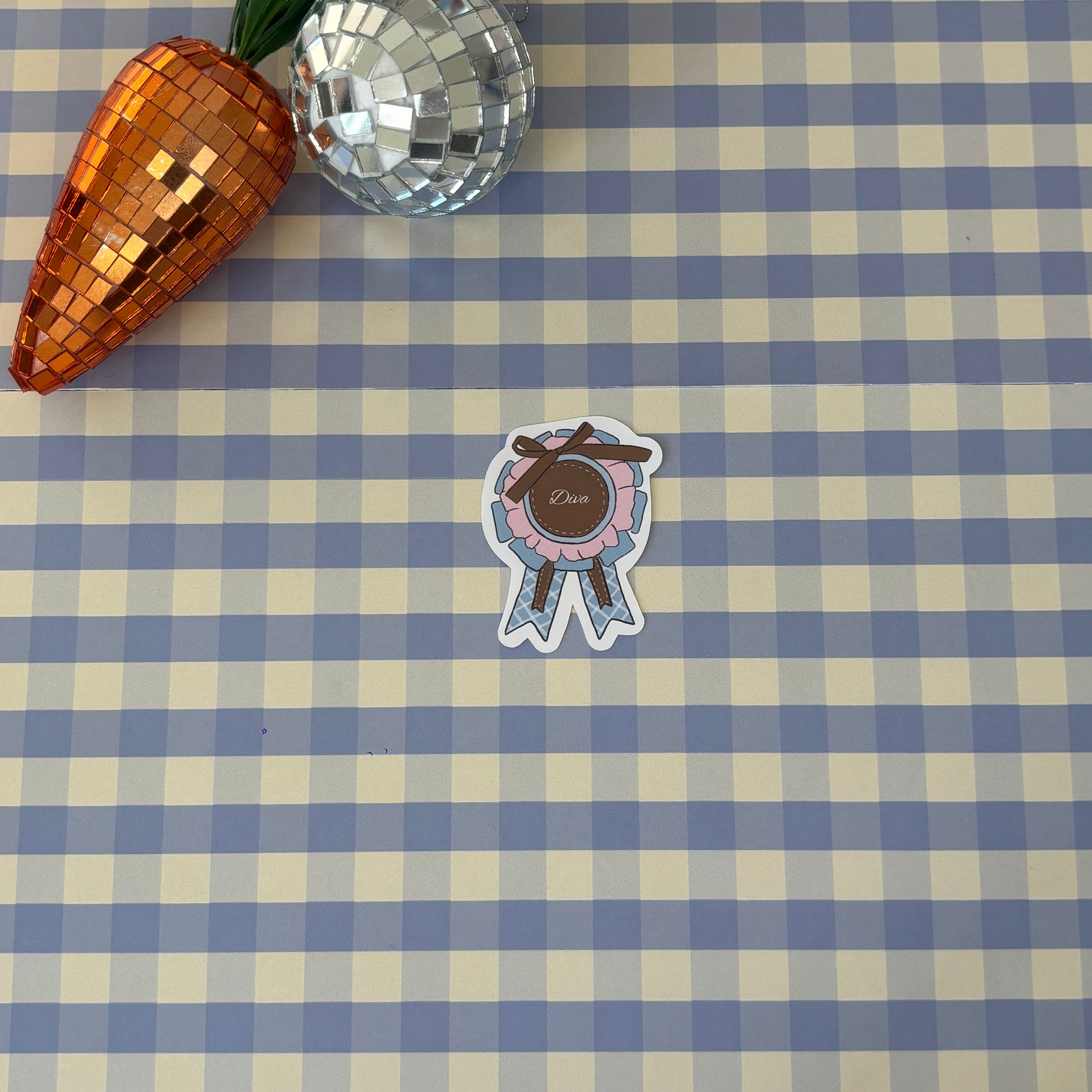 Sticker Médaille Diva