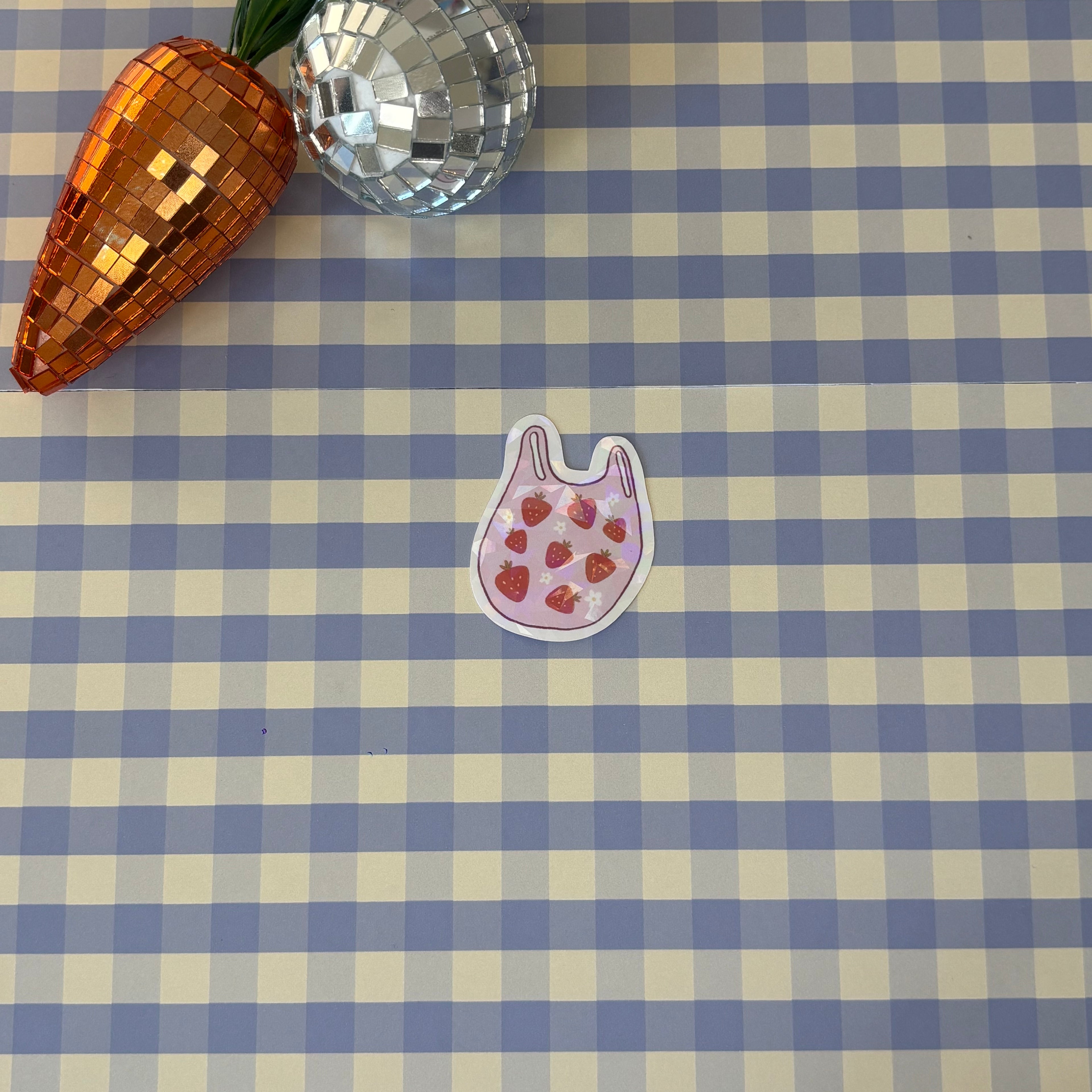 Sticker Sac de fraises