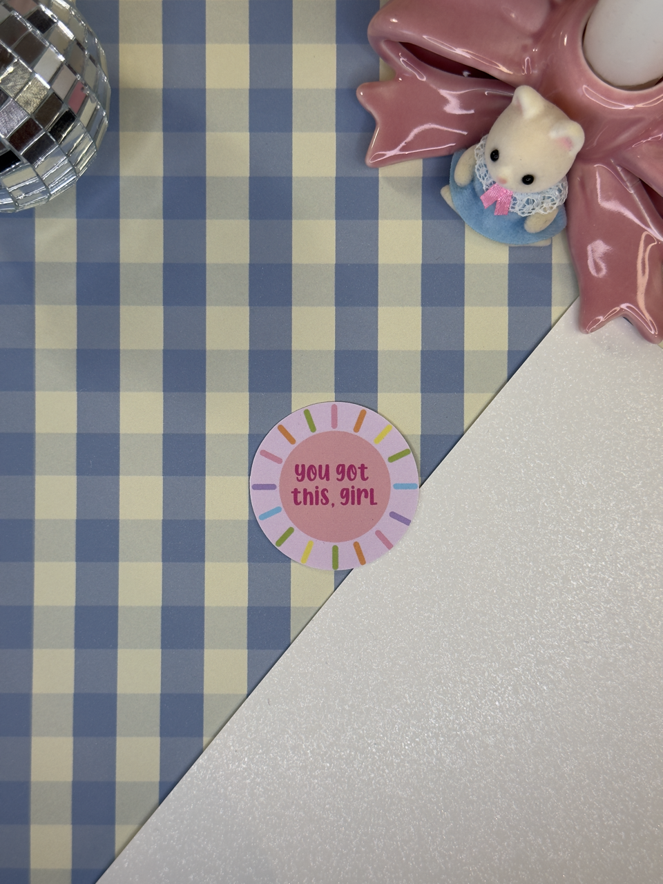 Sticker "You got this, girl"