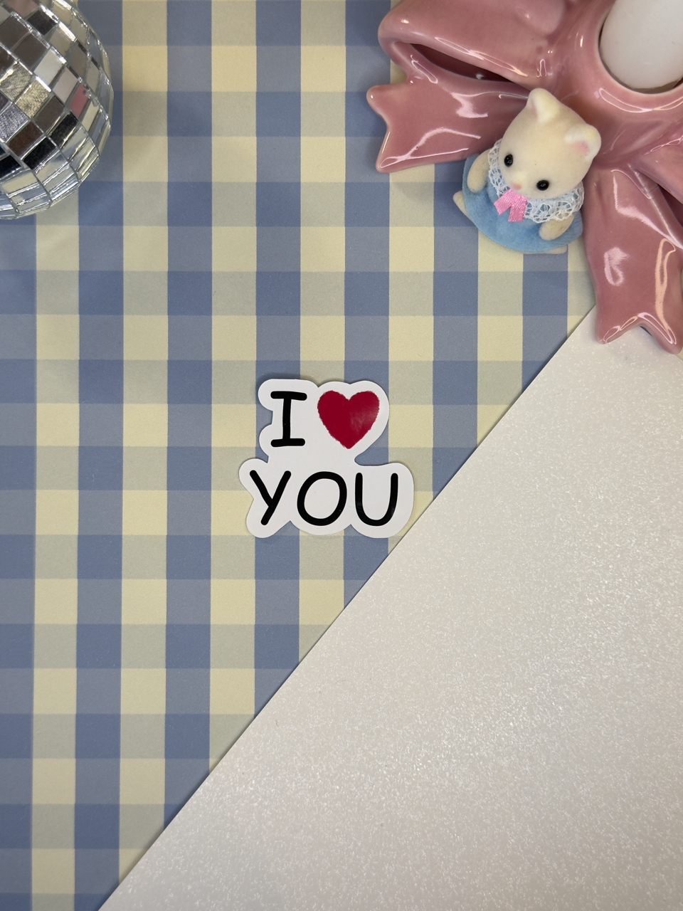 Sticker "I love you"