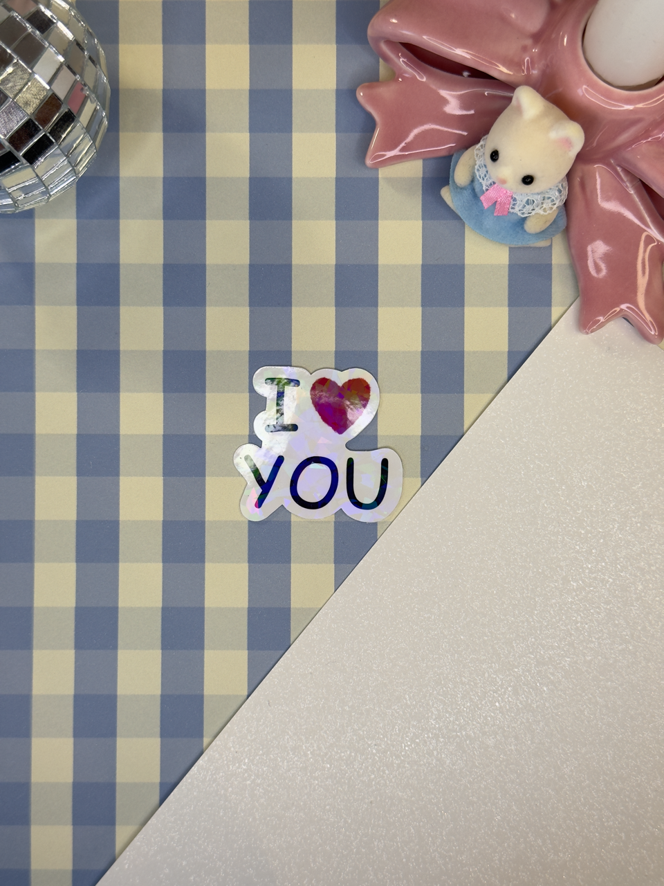 Sticker "I love you"