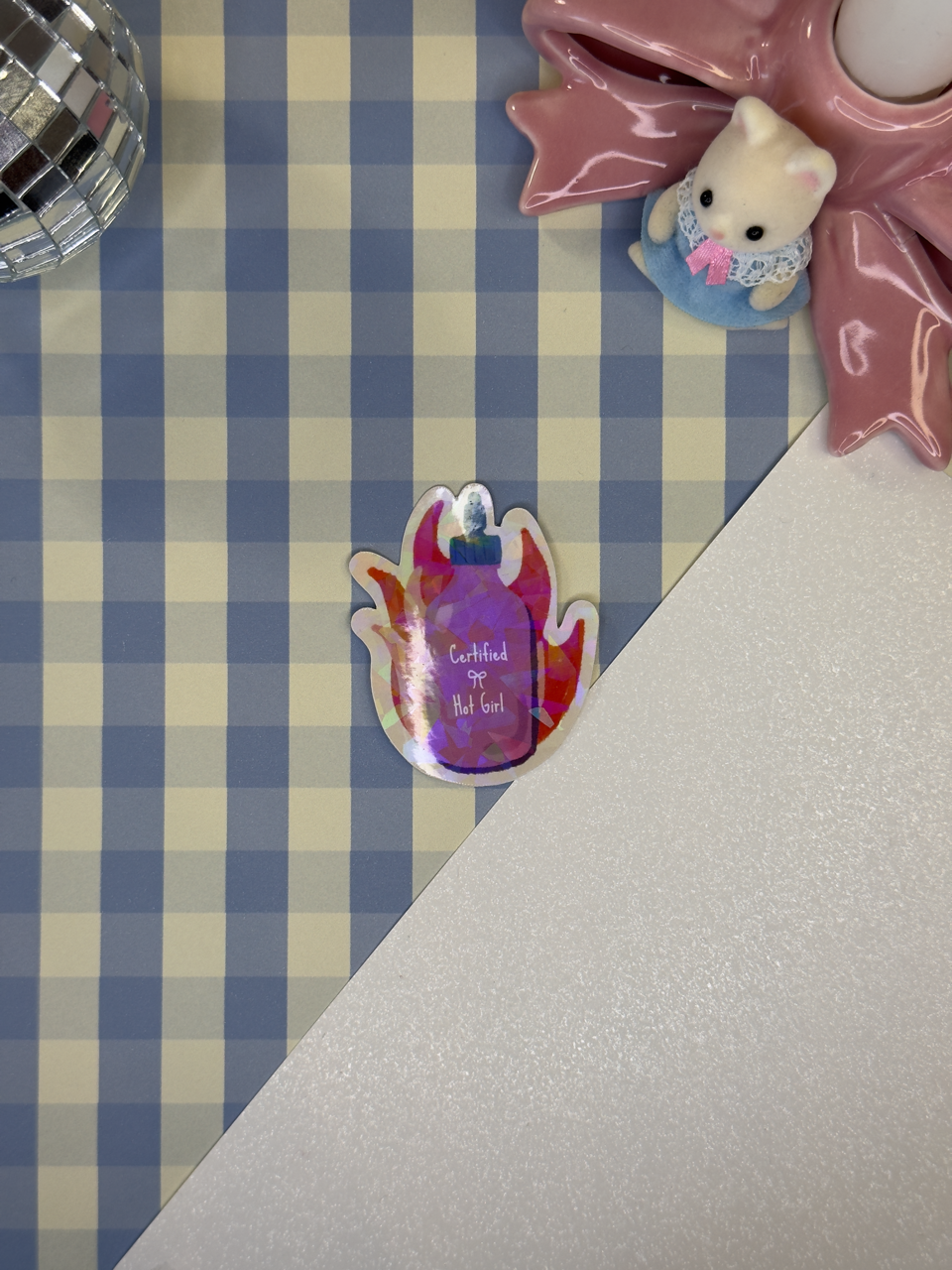 Sticker sauce piquante