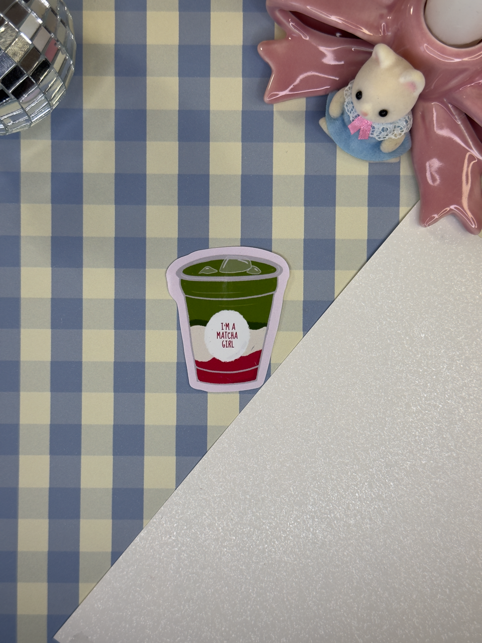 Sticker matcha