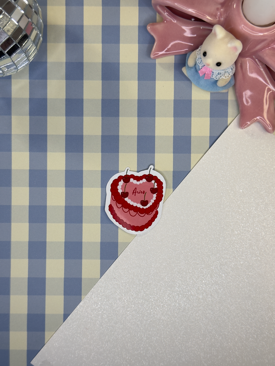 Sticker bento cake Aries (bélier)