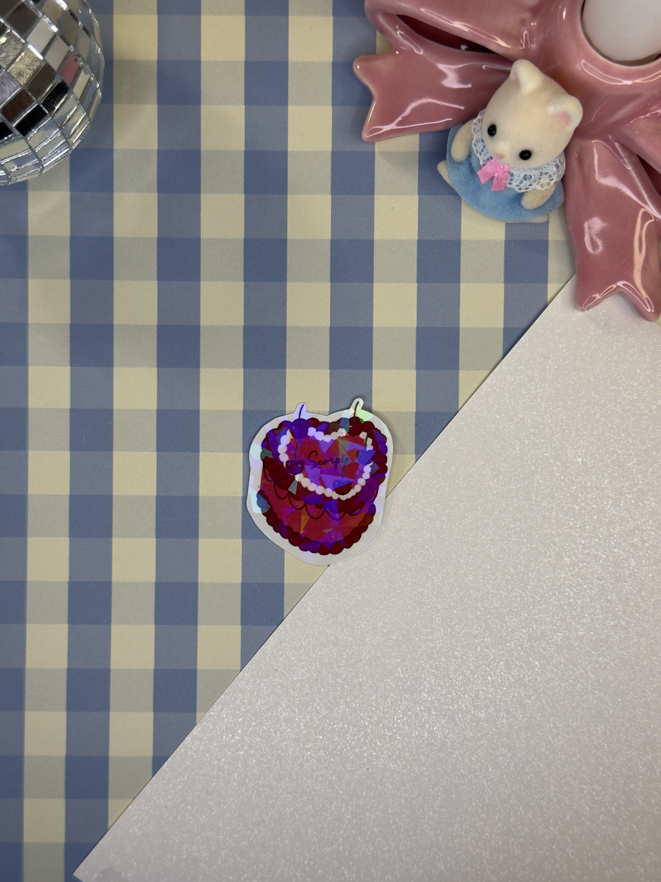 Sticker bento cake Scorpio (Scorpion)