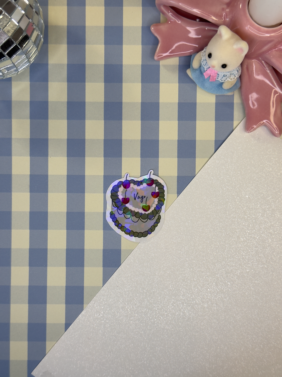 Sticker bento cake Virgo (Vierge)