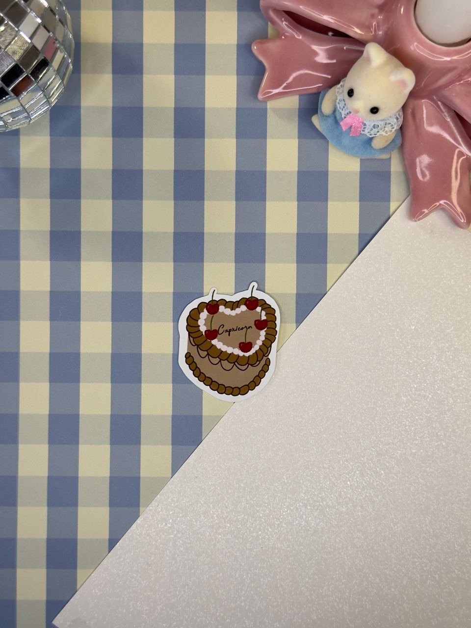 Sticker bento cake Capricorn (Capricorne)