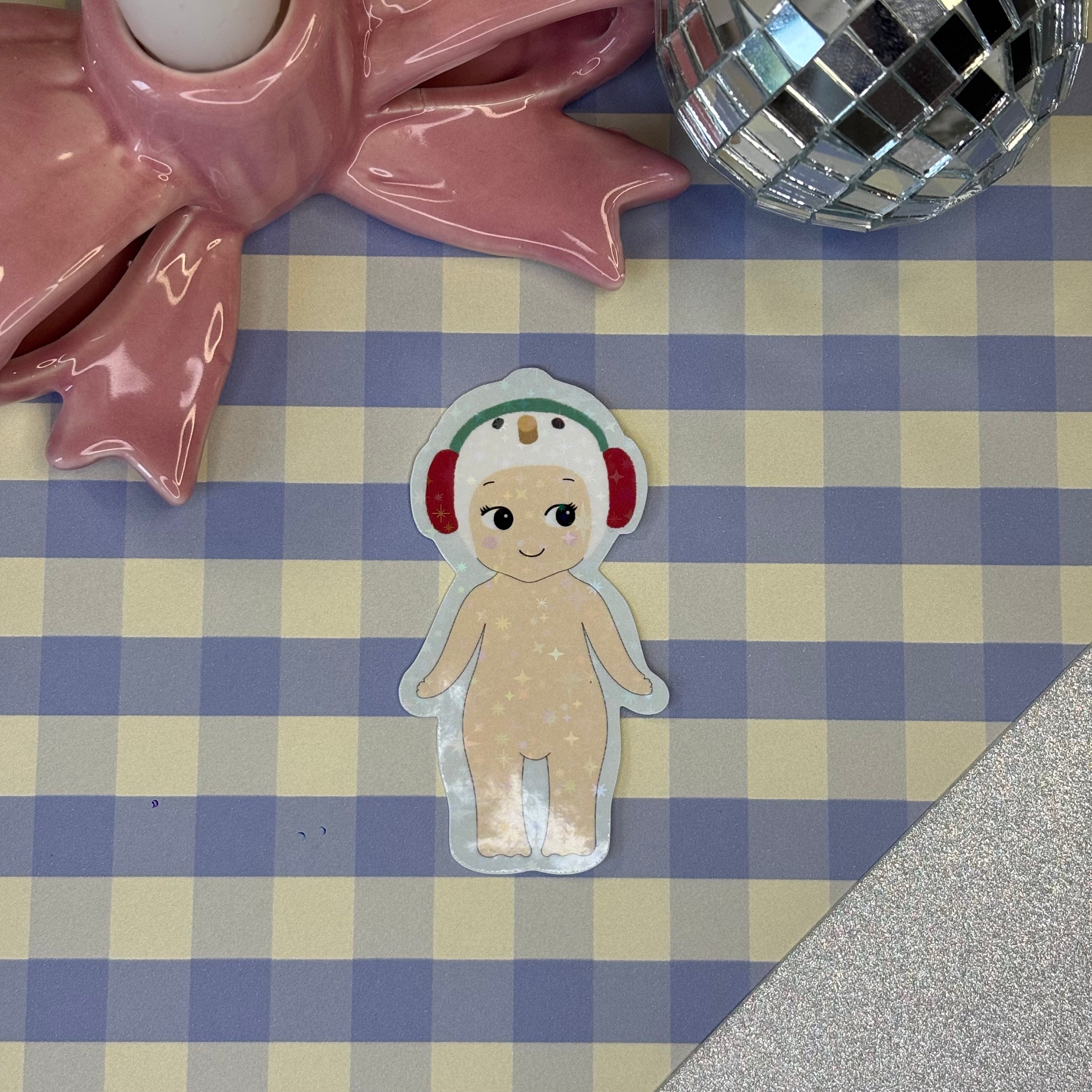 Sticker Baby Bonhomme De Neige