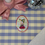 Sticker Pailleté Lapin