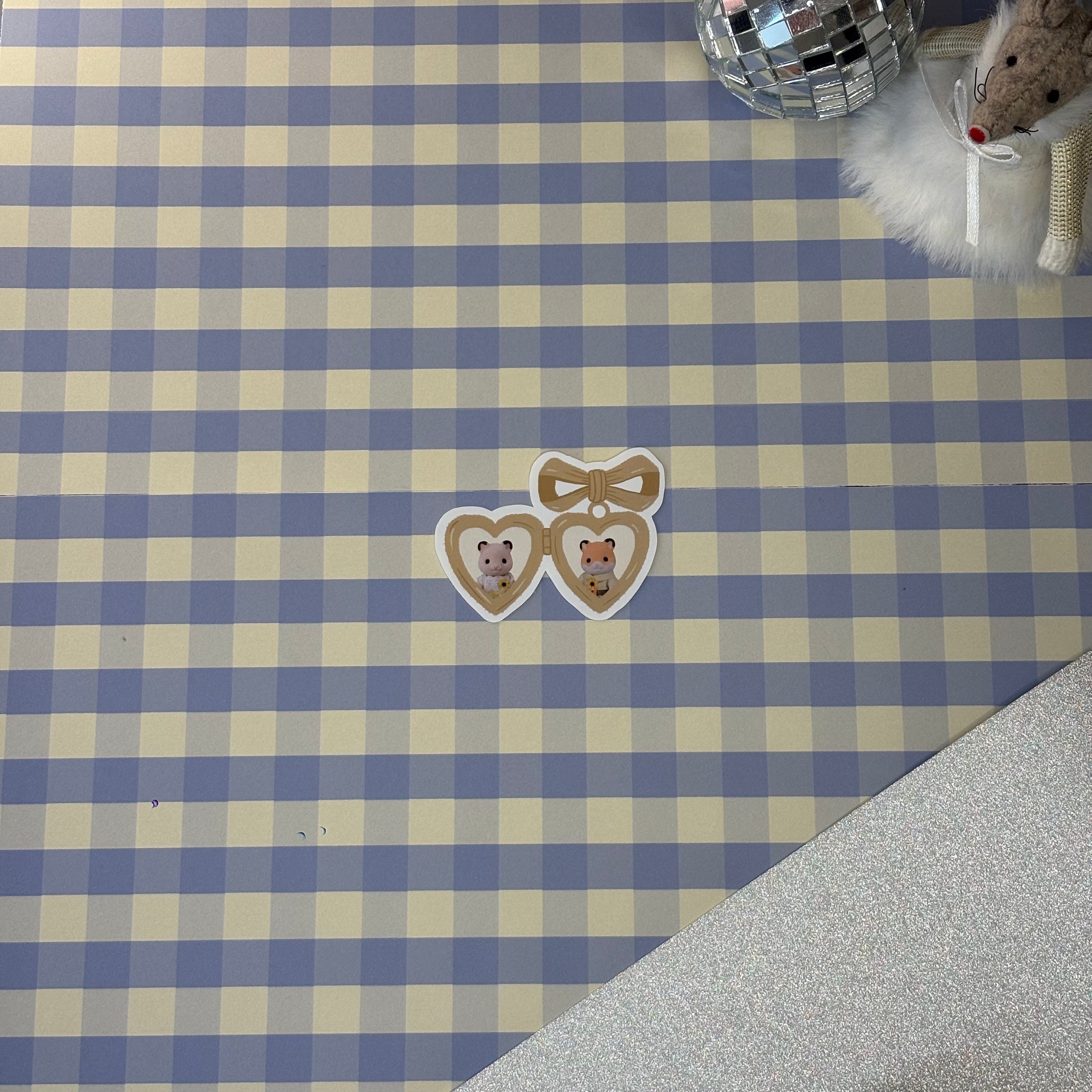 Sticker Pendentif Coeur