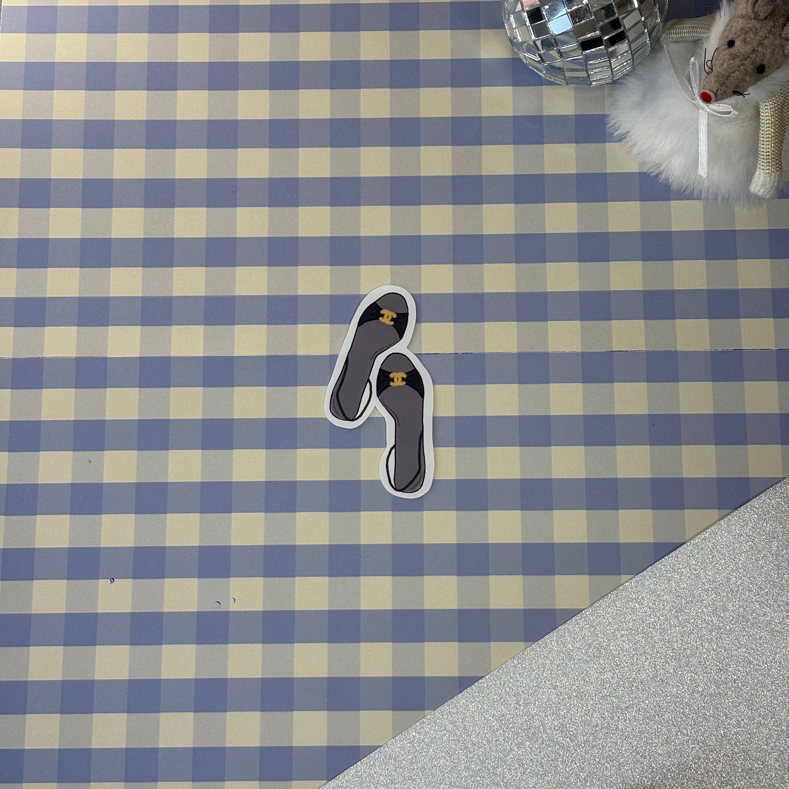 Sticker Chaussures à talons noirs