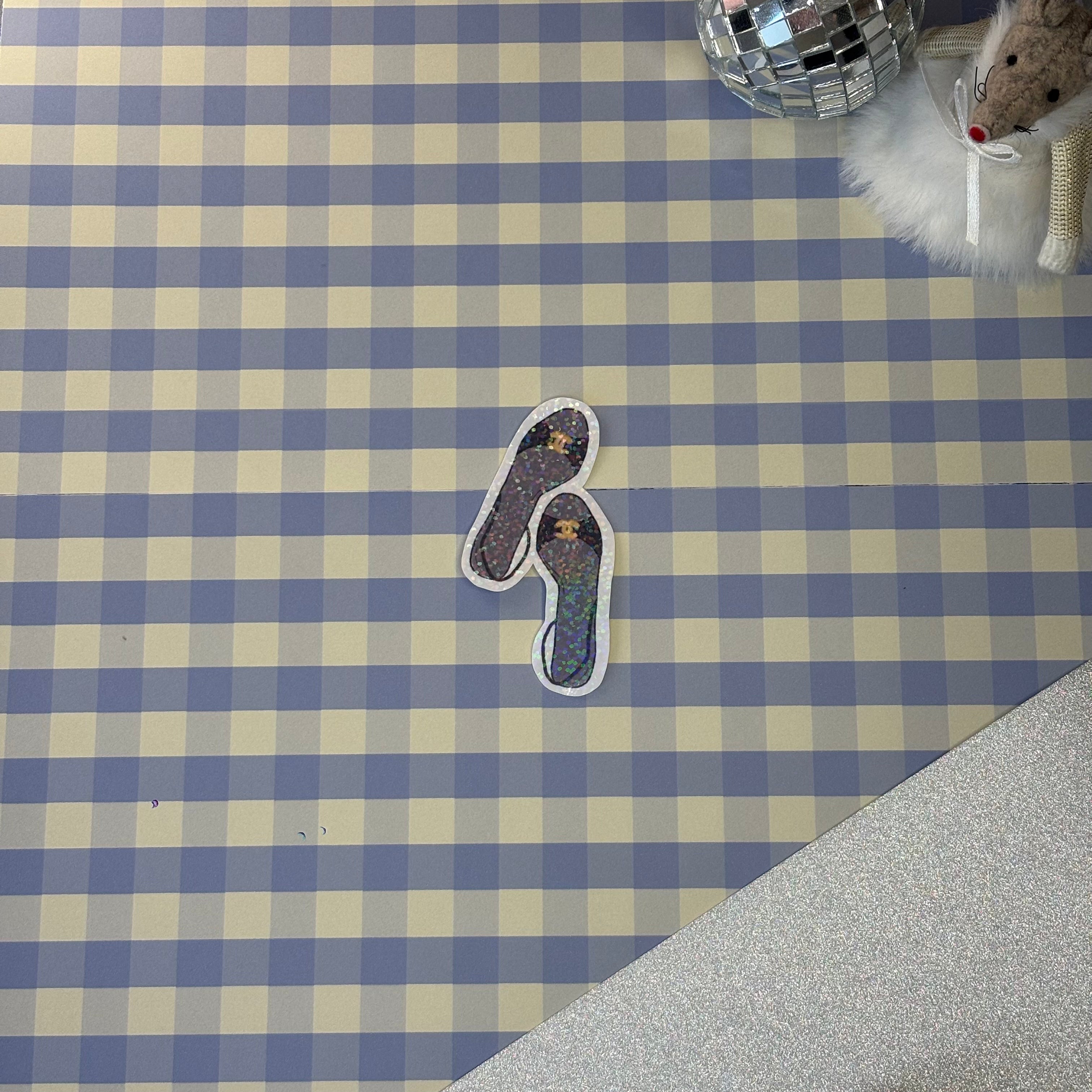 Sticker Chaussures à talons noirs