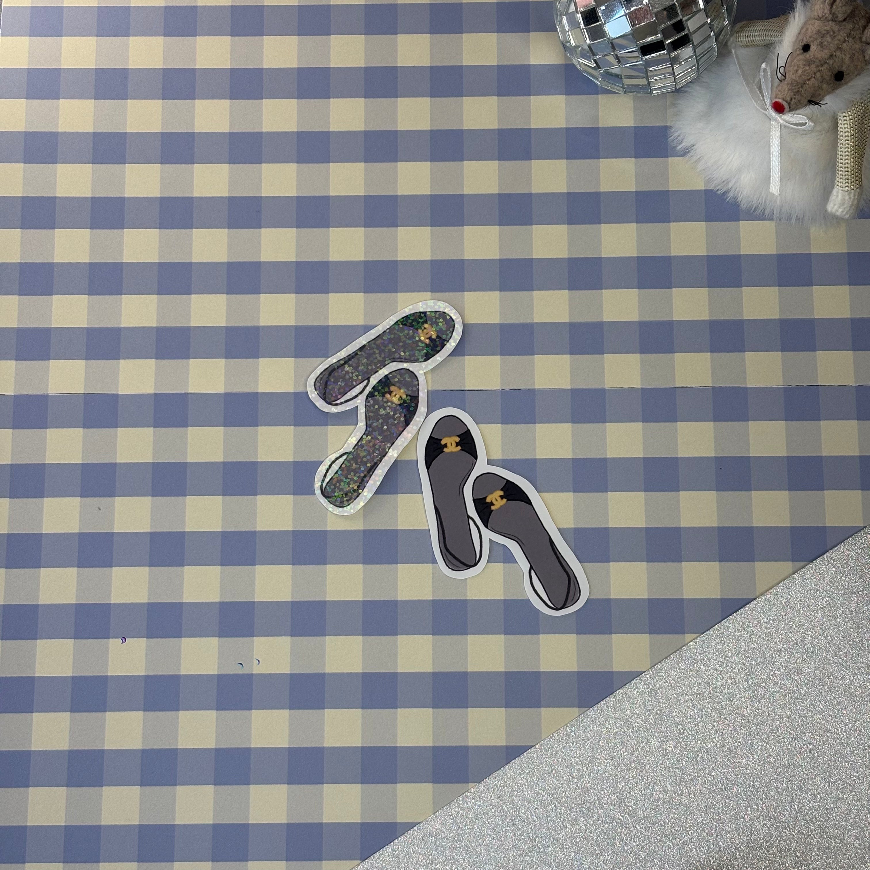 Sticker Chaussures à talons noirs