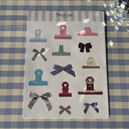 Planche stickers A5 - Pinces