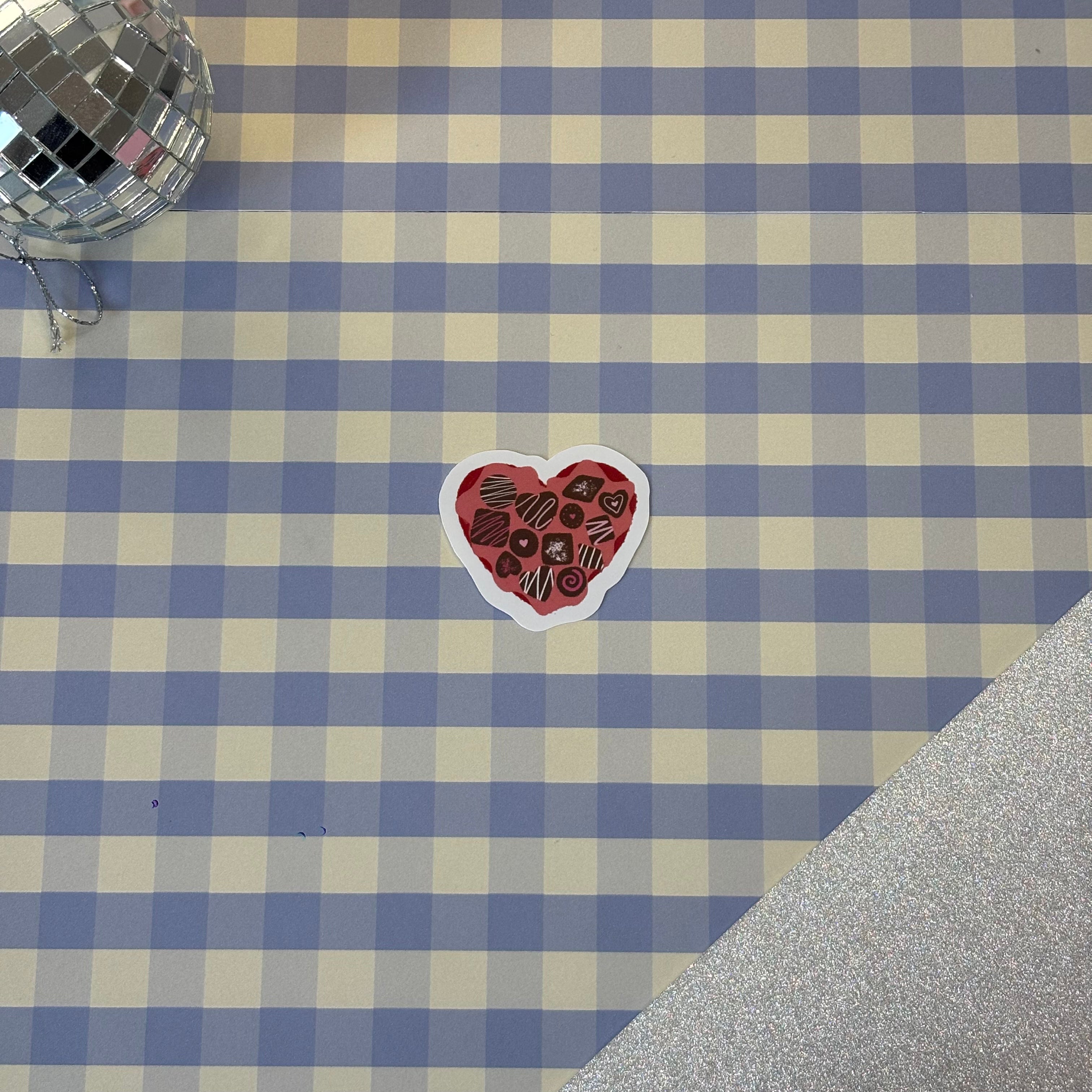 Sticker Boîte de chocolats