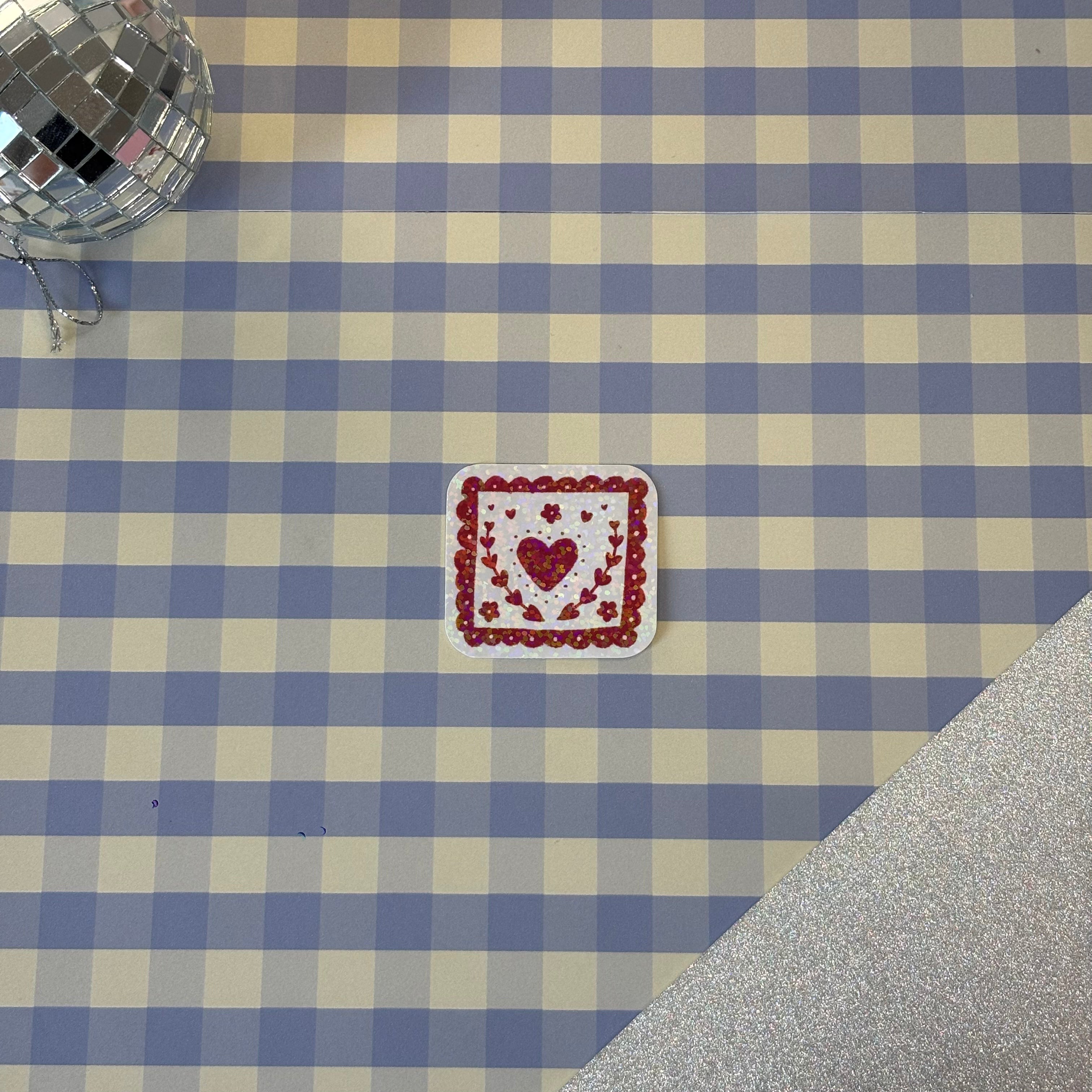 Sticker Timbre coeur