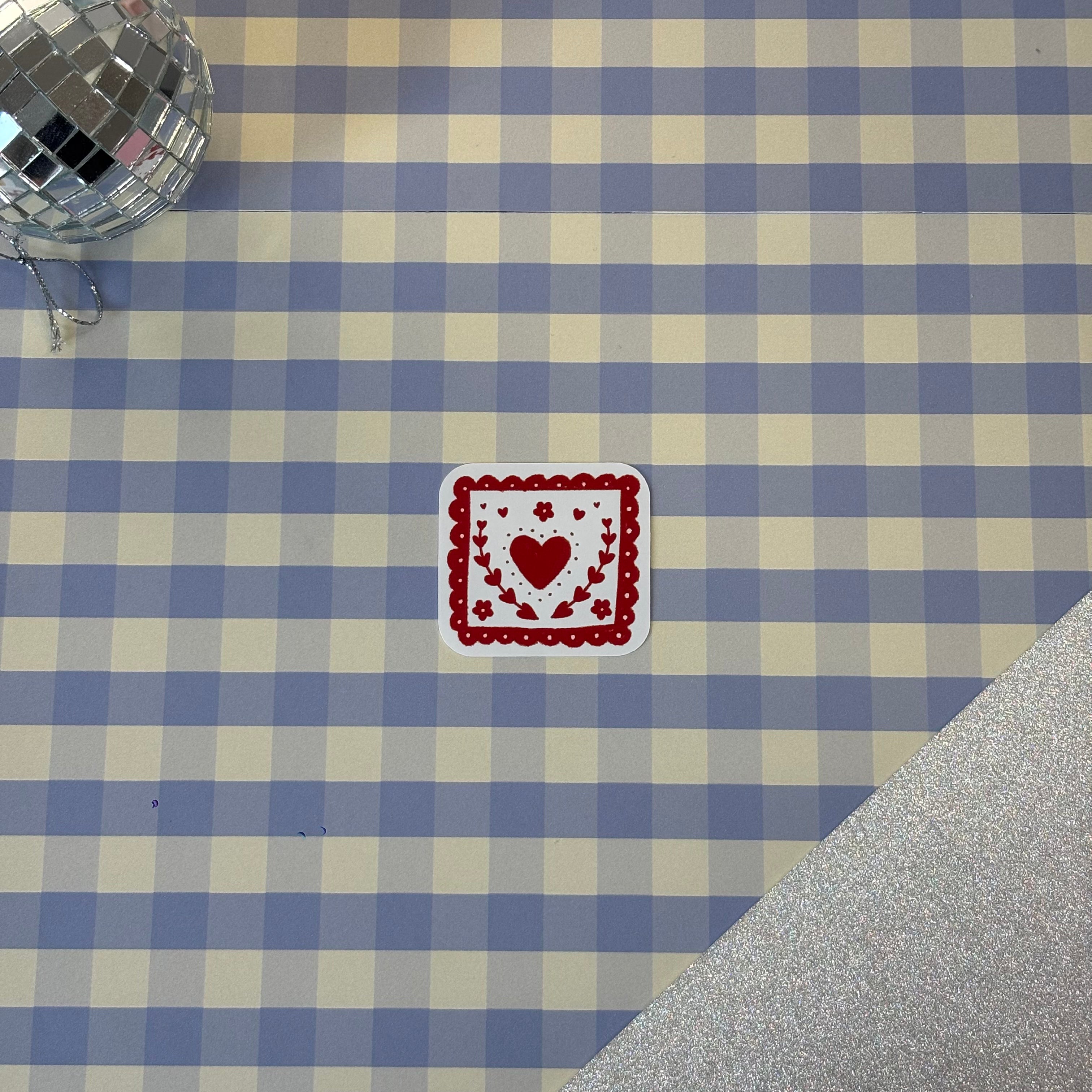 Sticker Timbre coeur