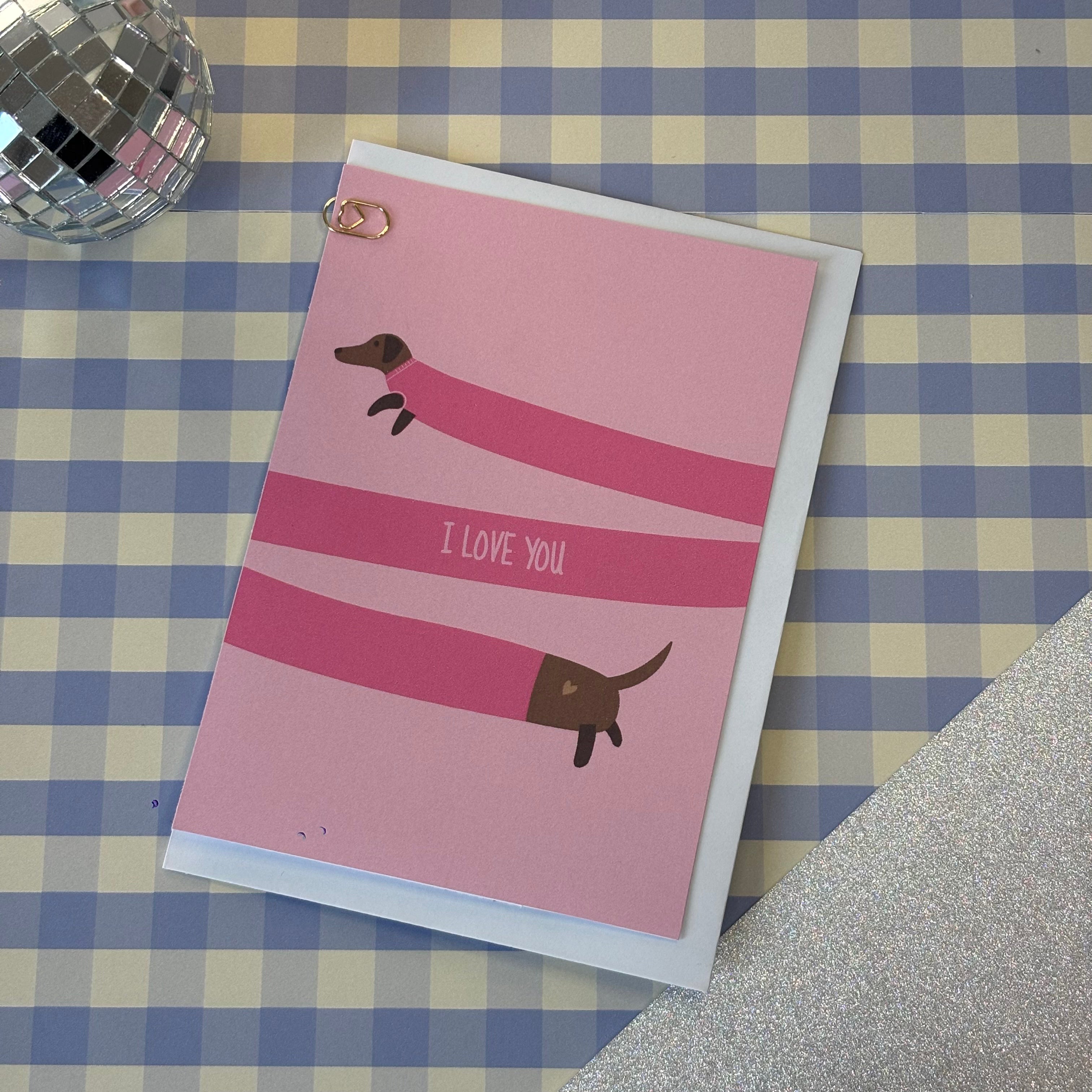 Carte - Chien saucisse