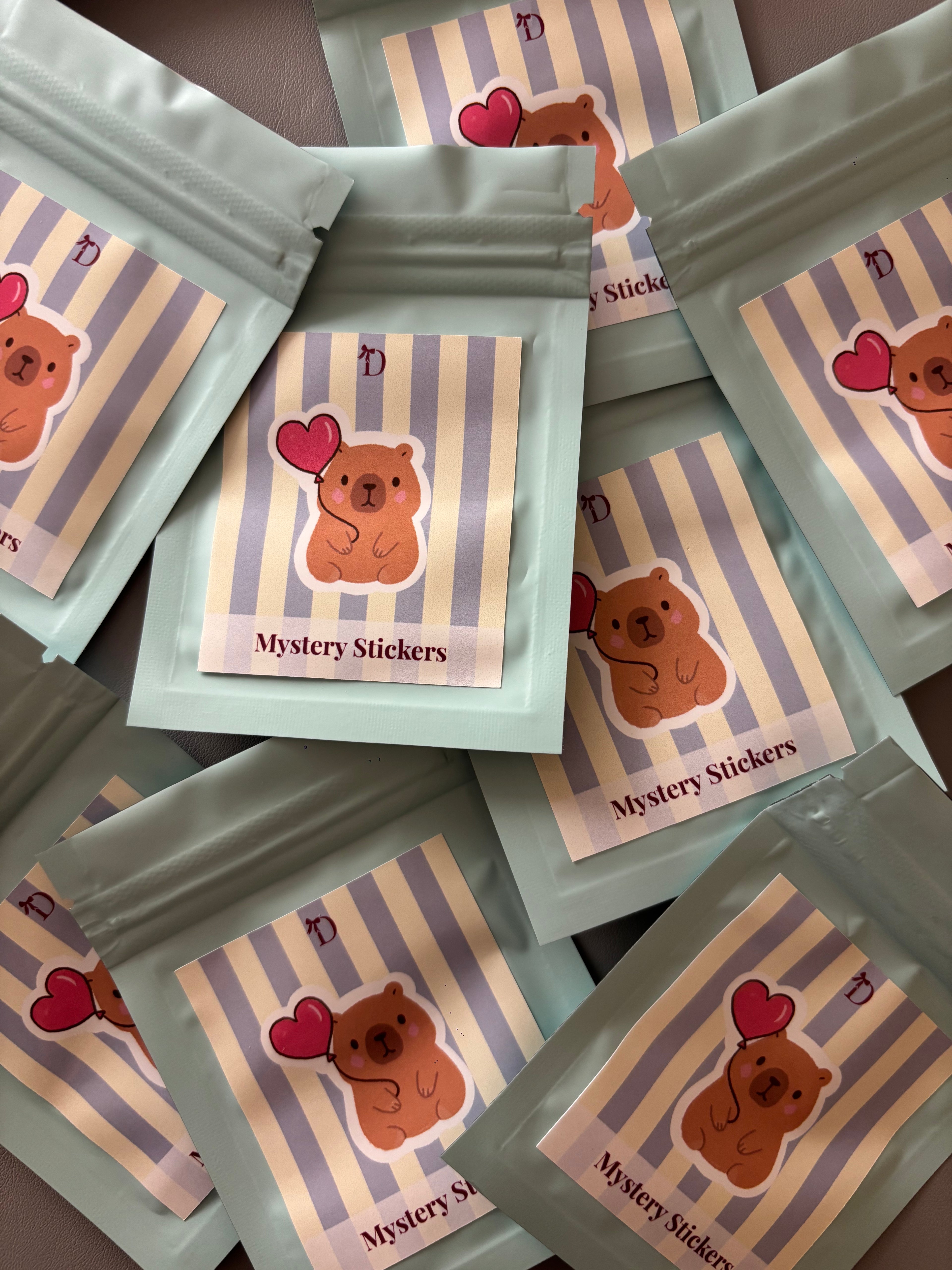 Mystery Stickers Capybara