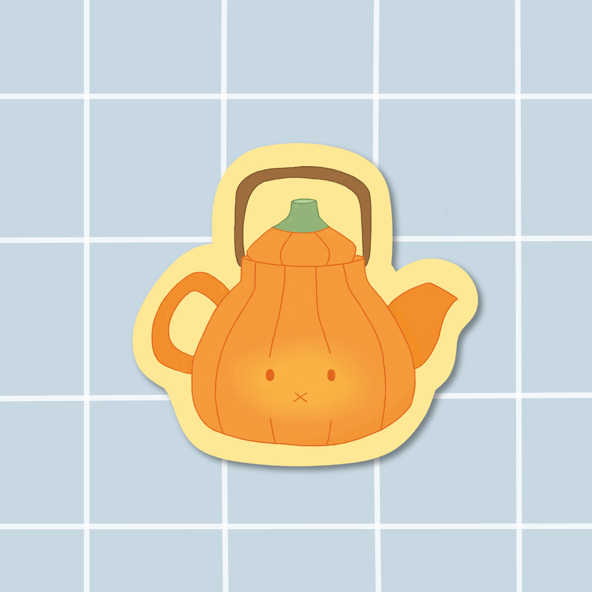 Sticker théière bunny