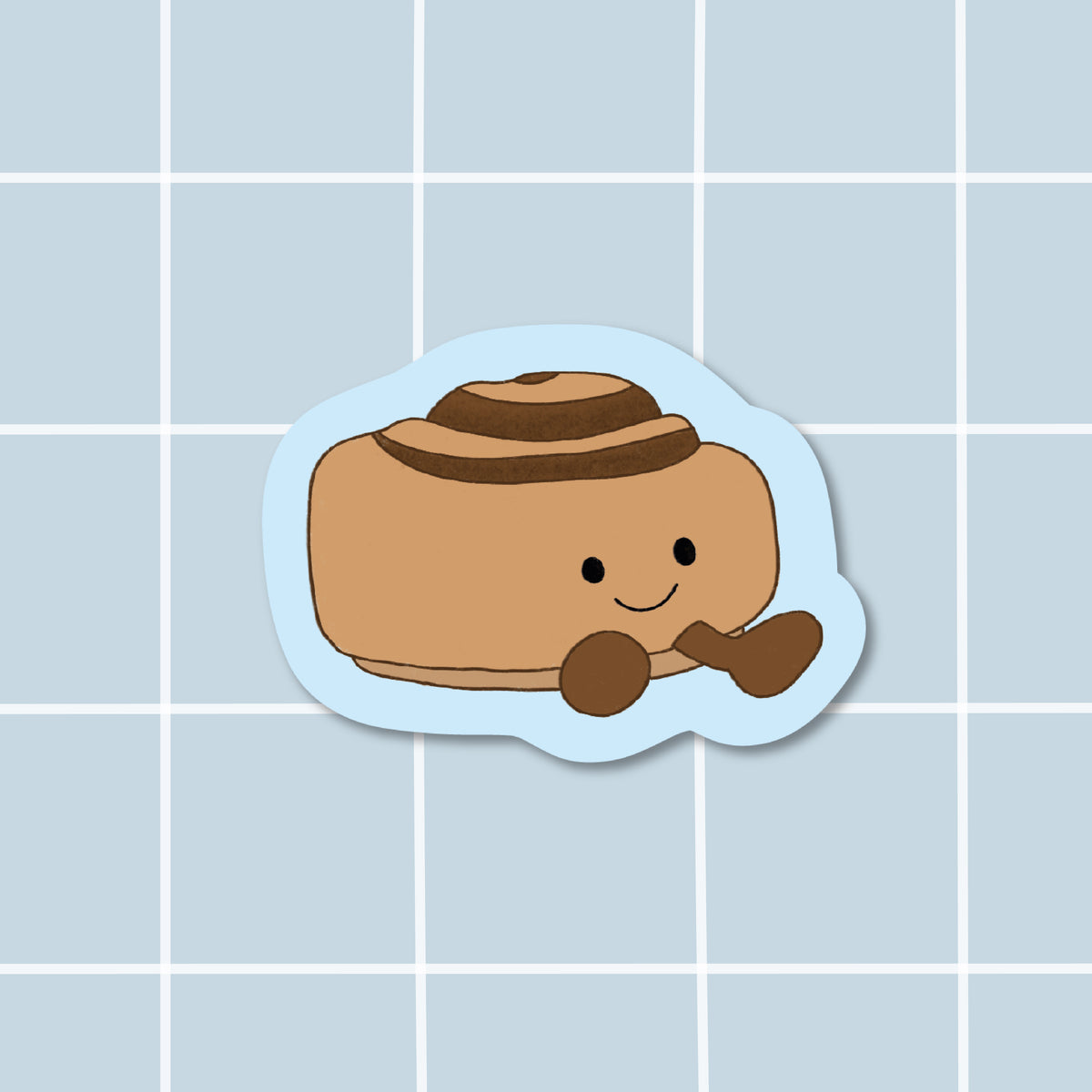 Sticker cinnamon roll peluche