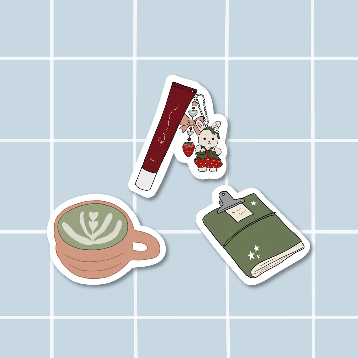Pack 3 stickers - Mail Club Septembre
