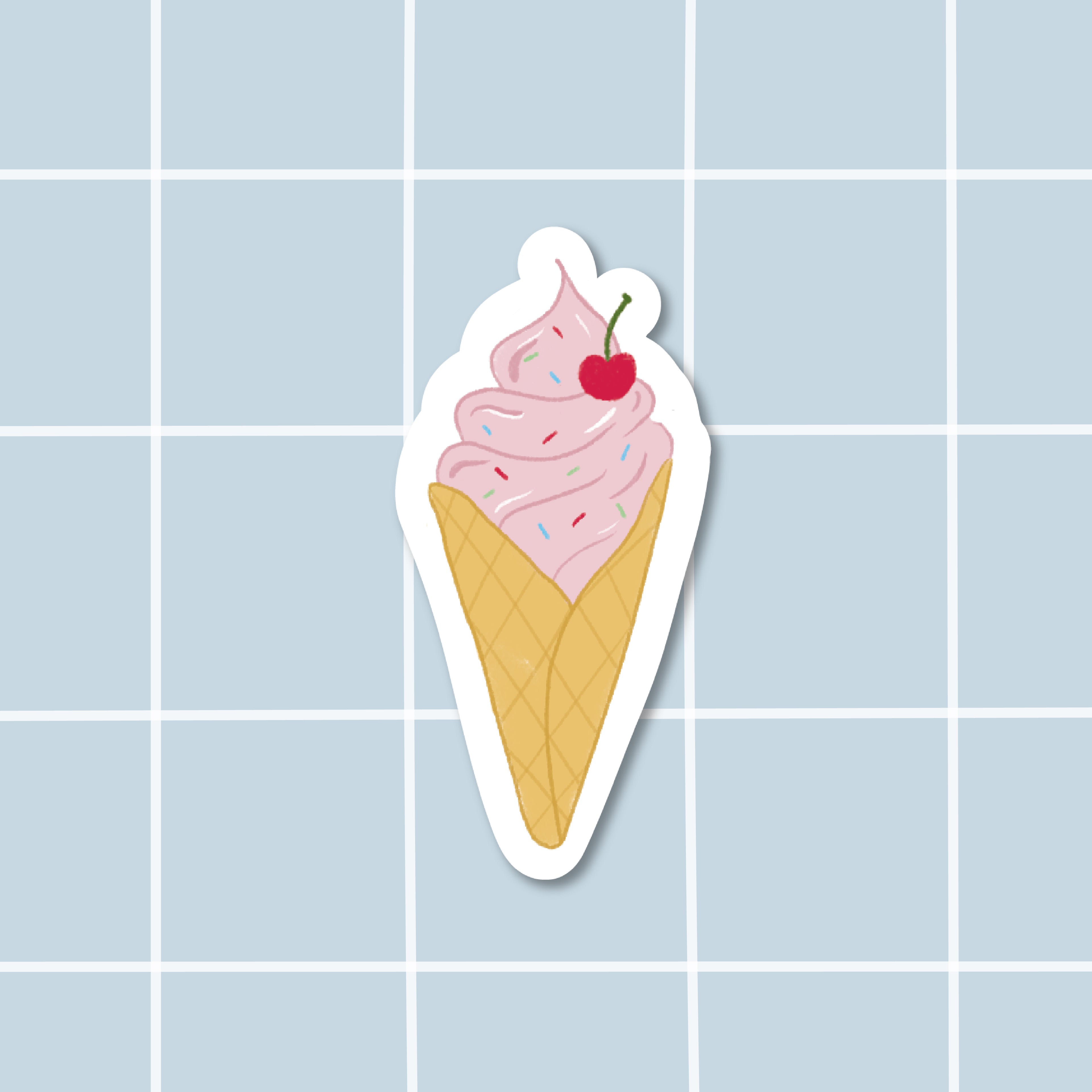 Sticker Glace à l'italienne