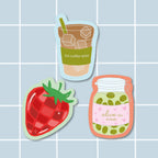 Pack 3 stickers - Mail Club Juillet