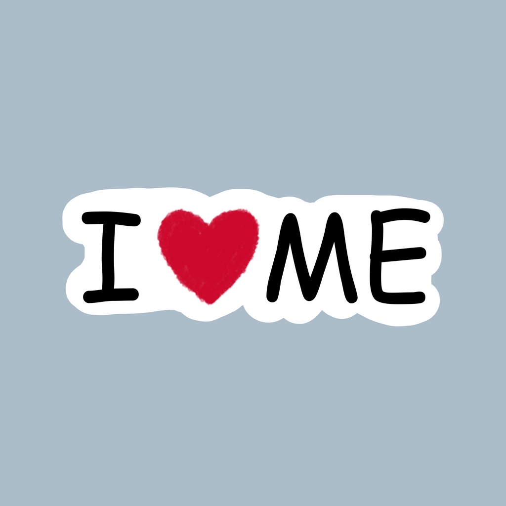 Sticker "I love Me"