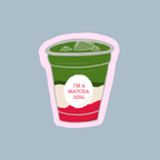 Sticker matcha