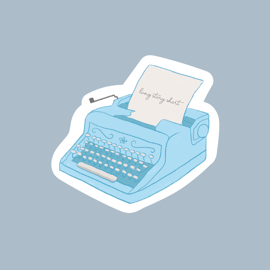 Sticker Machine à écrire