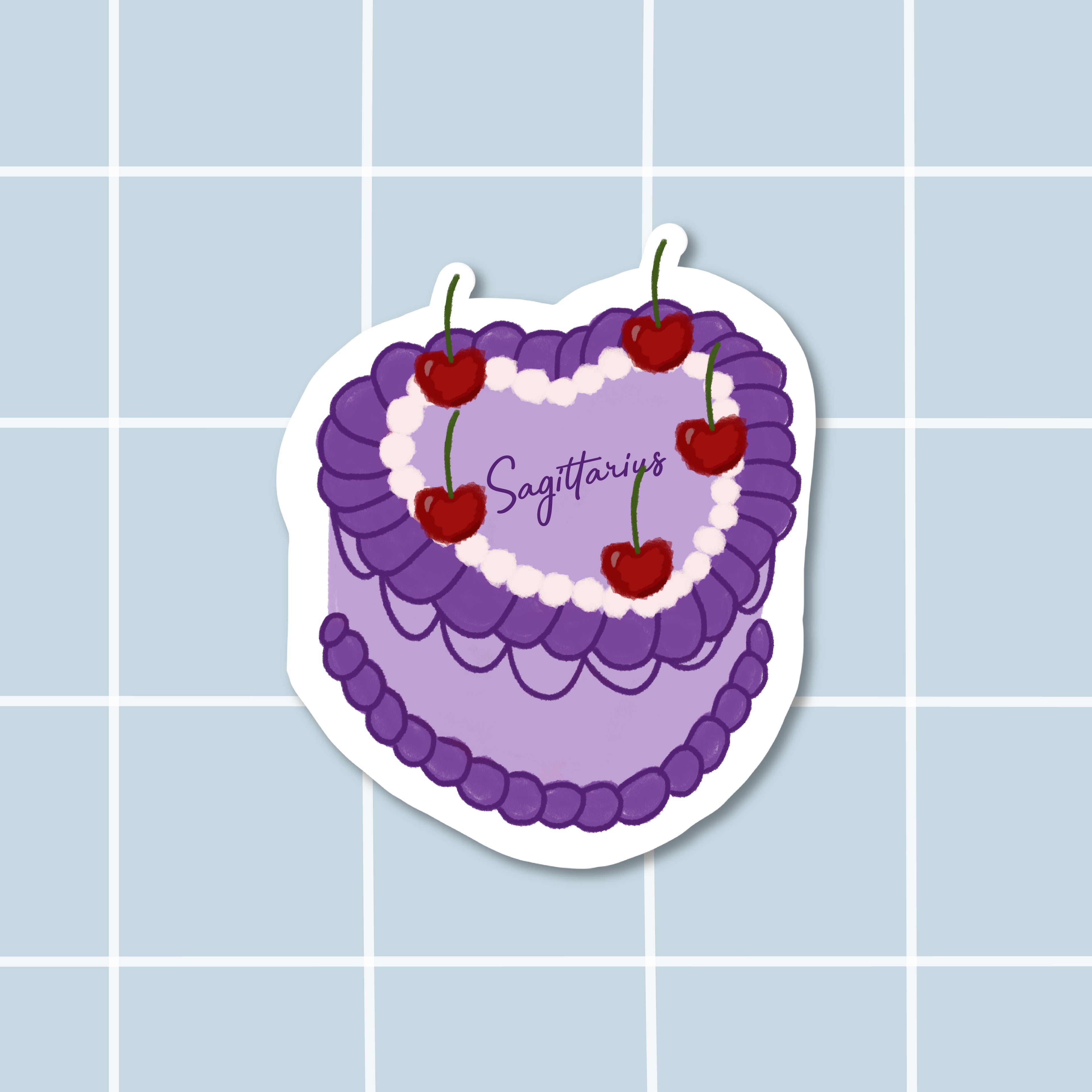 Sticker bento cake Sagittarius (Sagittaire)