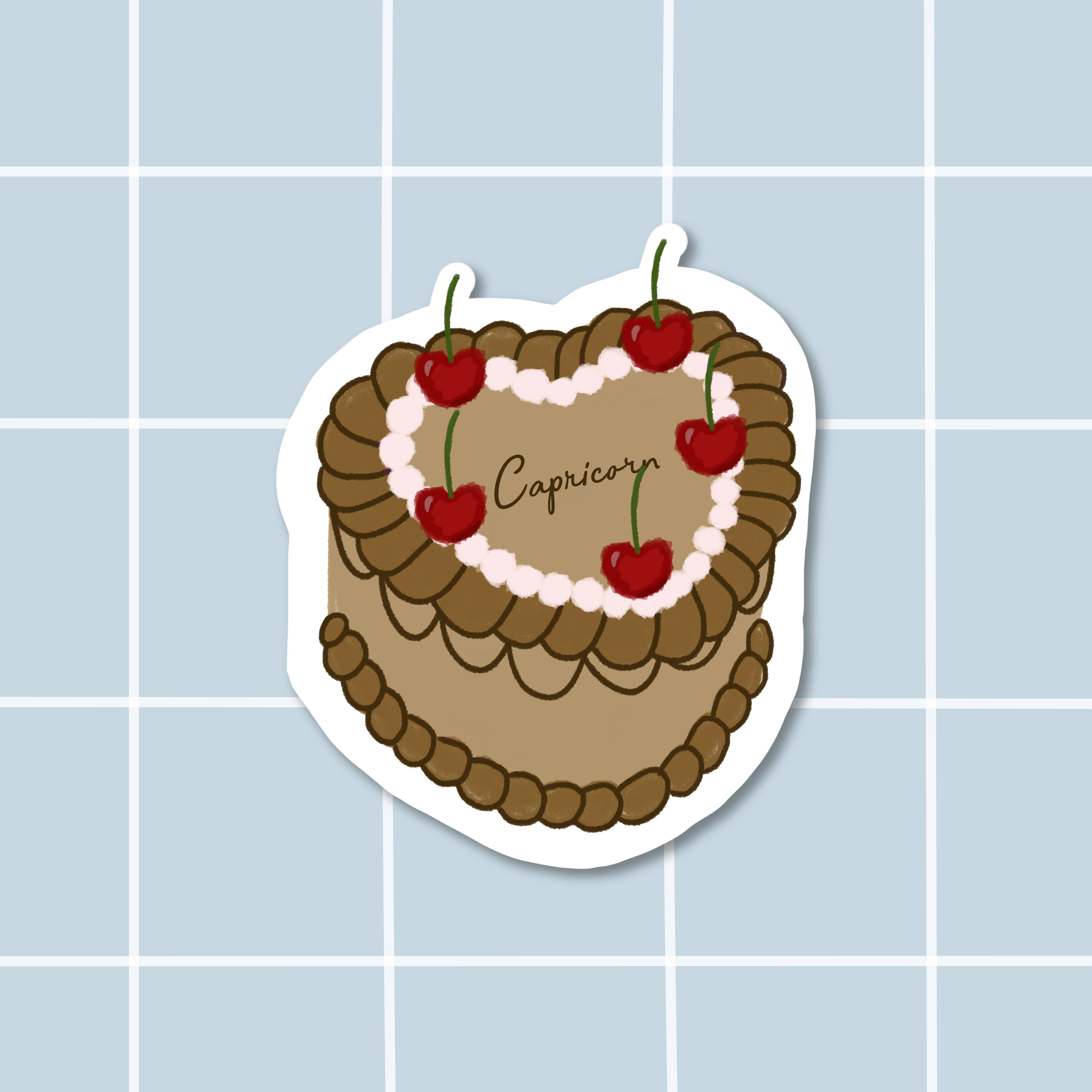 Sticker bento cake Capricorn (Capricorne)