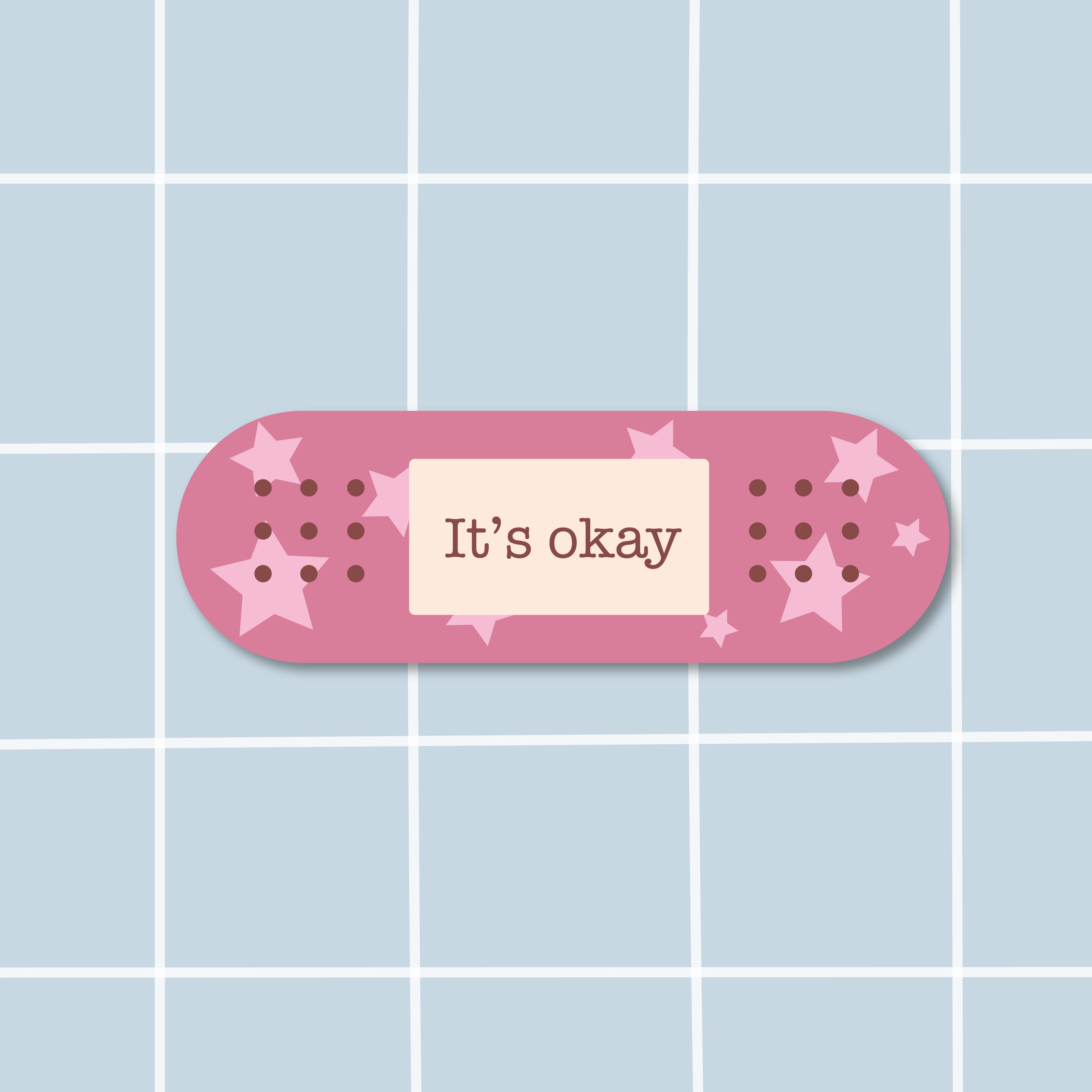 Sticker pansement "It's okay"