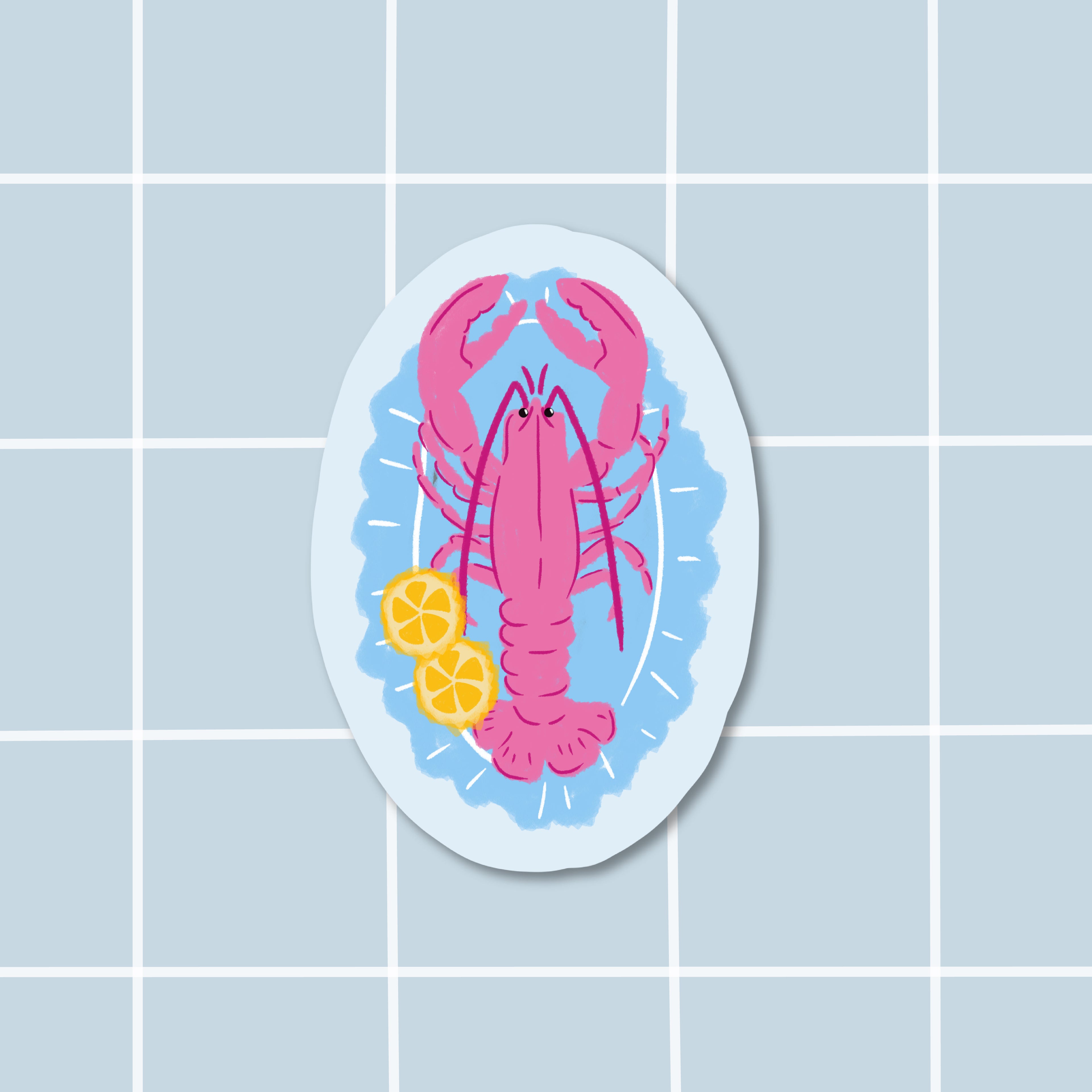 Sticker homard