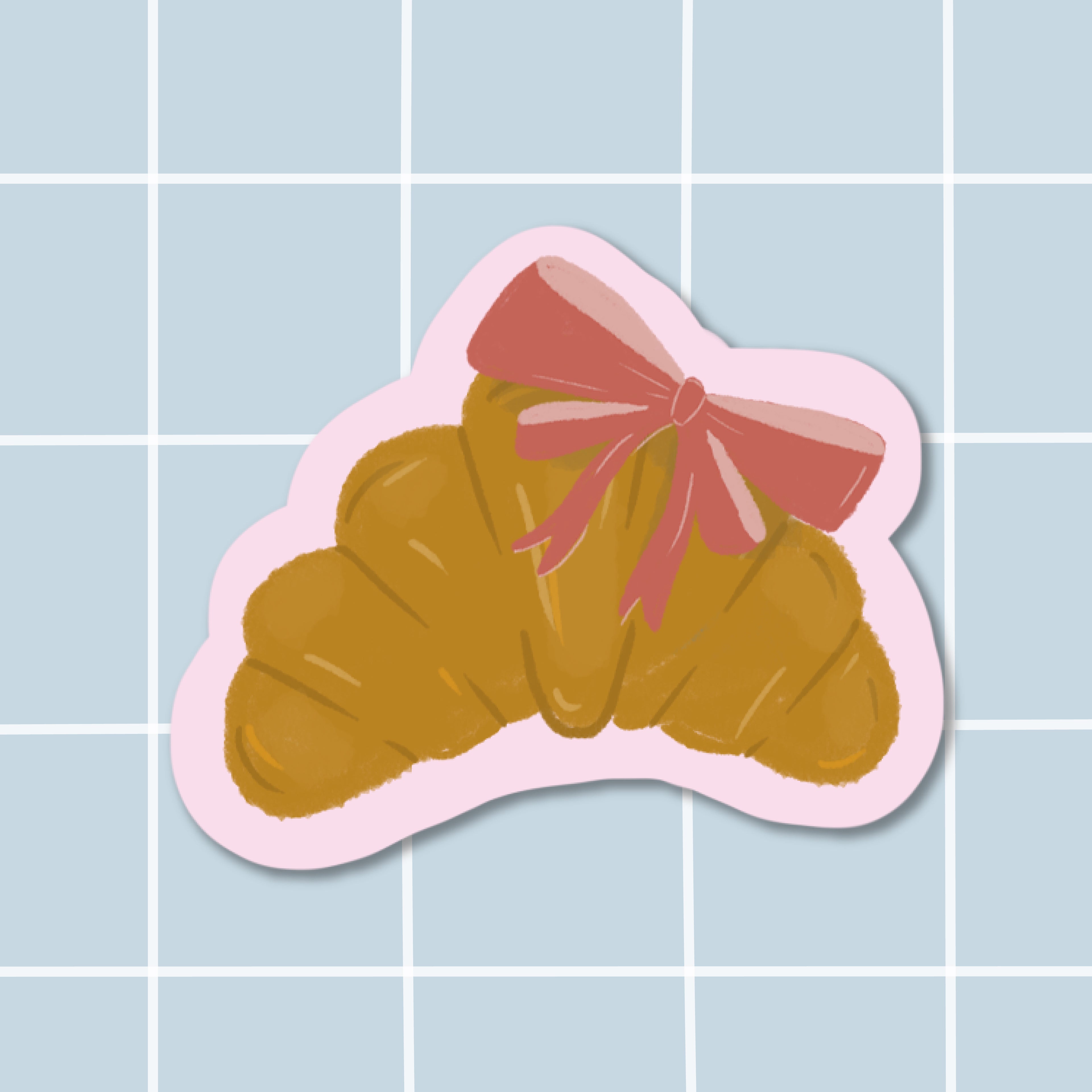 Sticker croissant