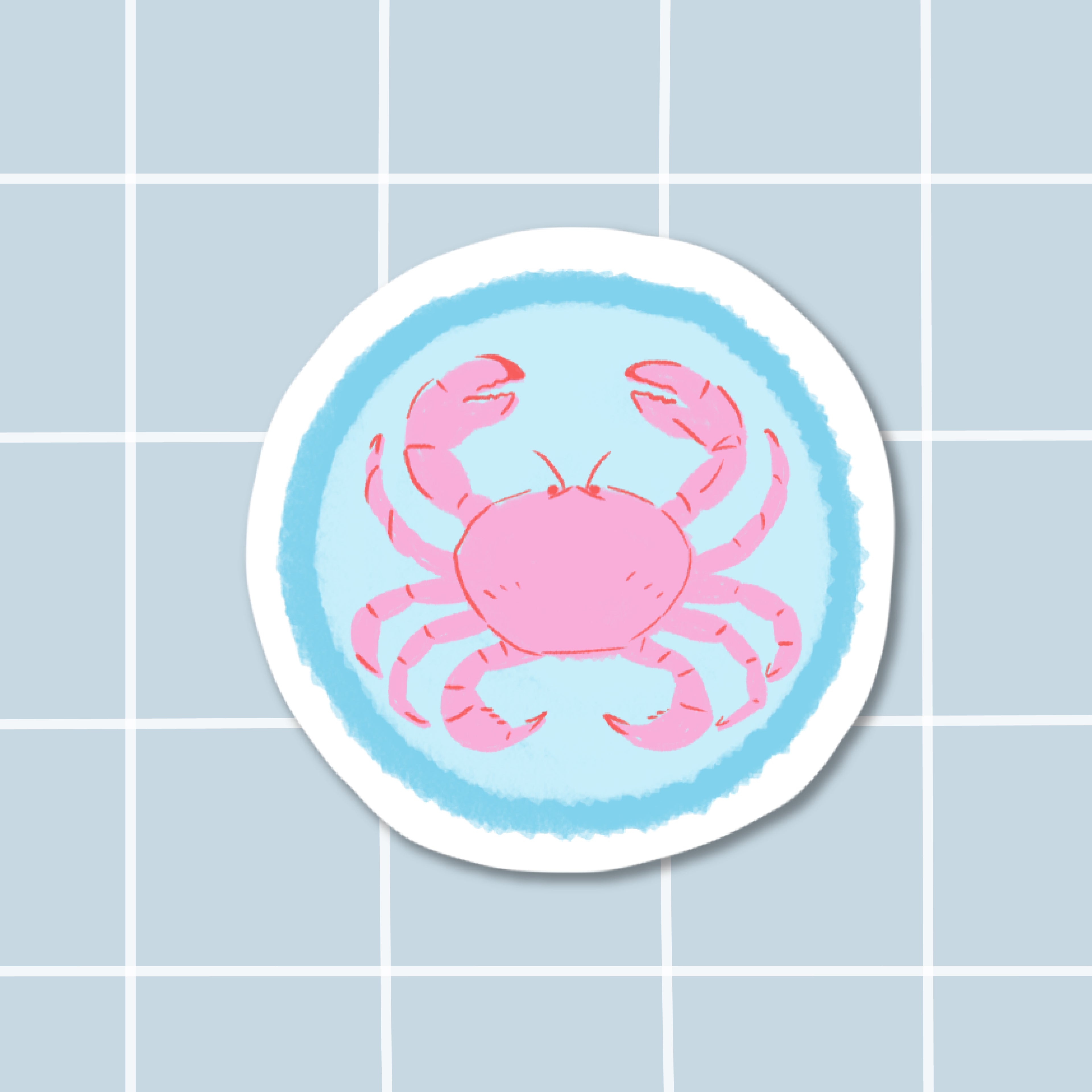 Sticker crabe