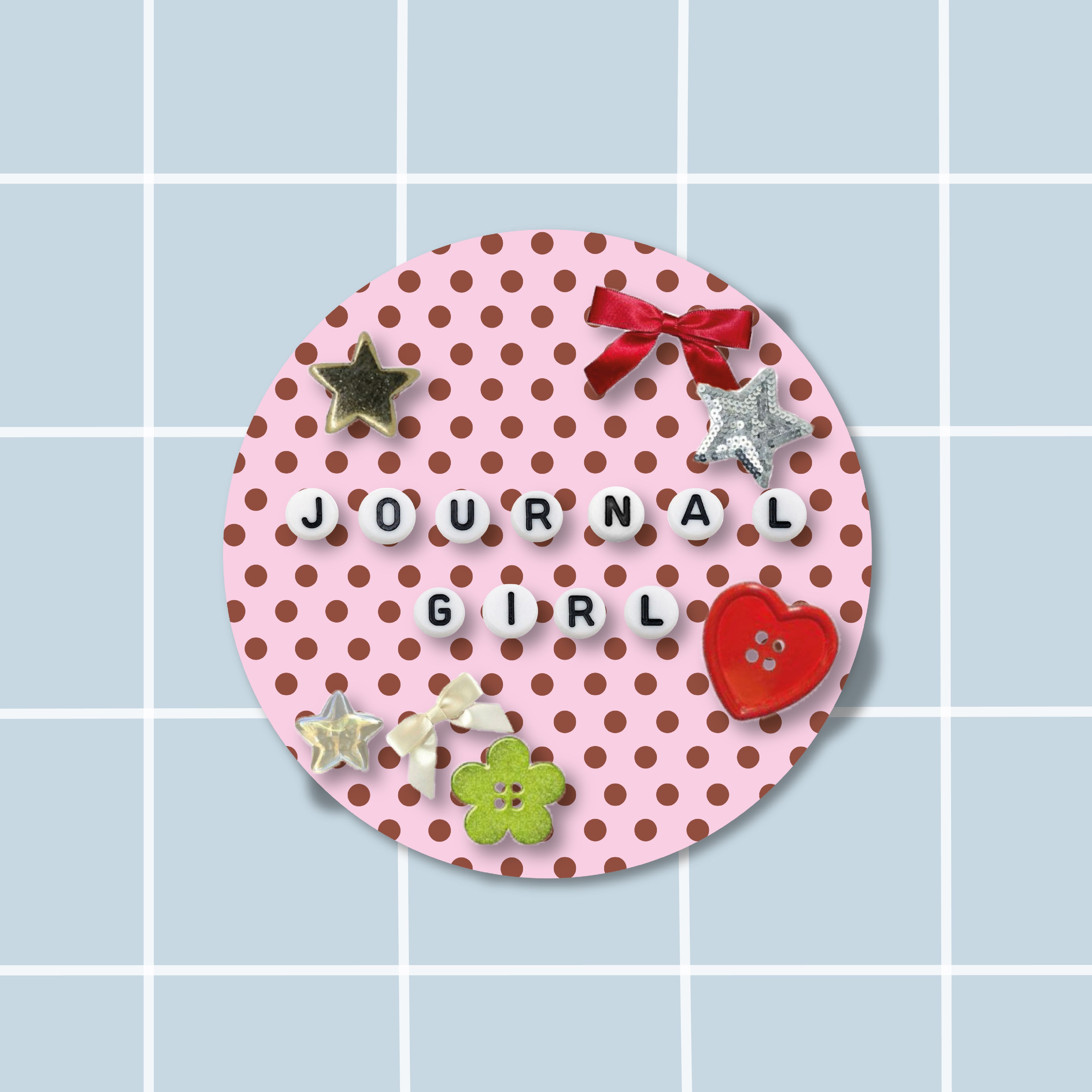 Sticker Journal Girl