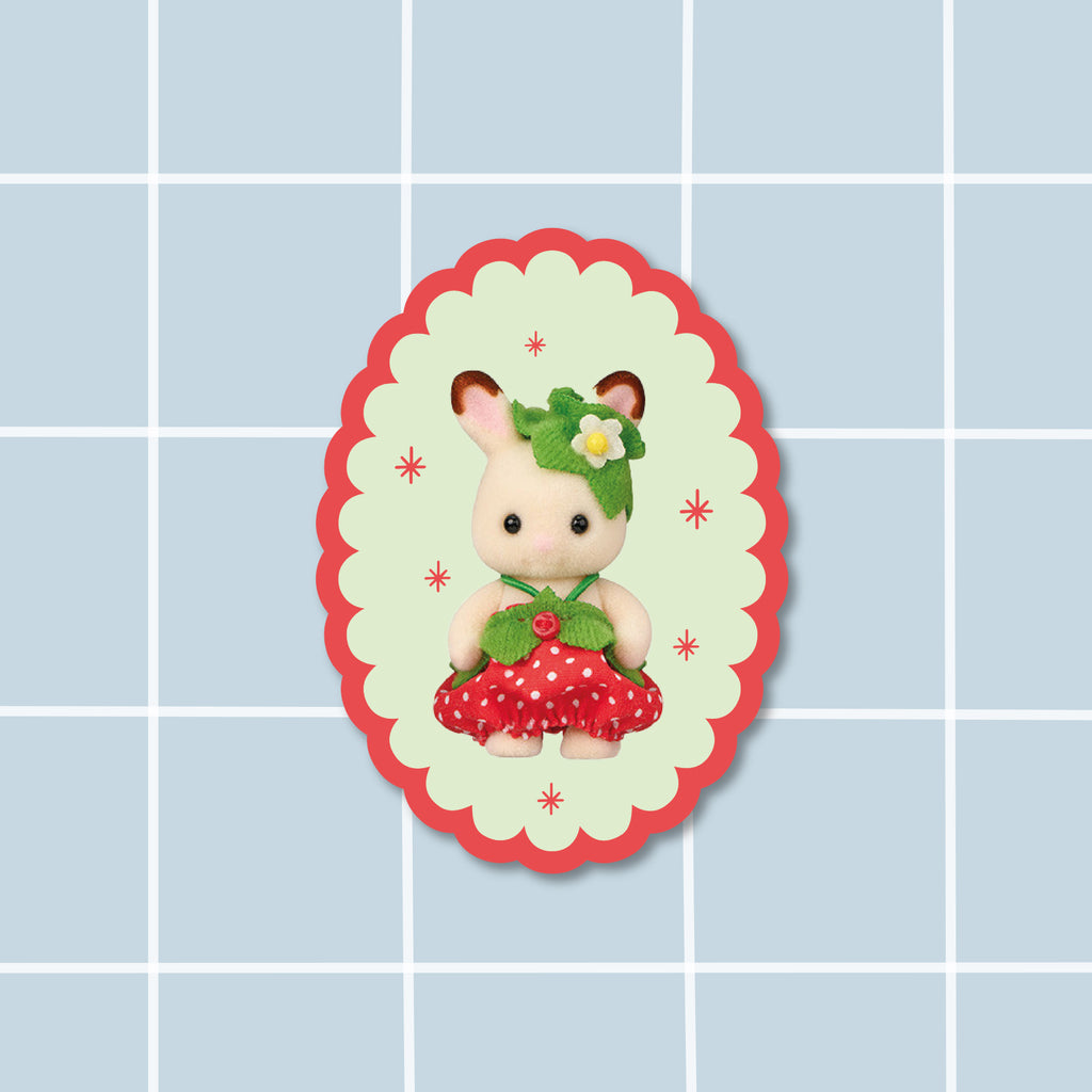 Sticker Pailleté Lapin