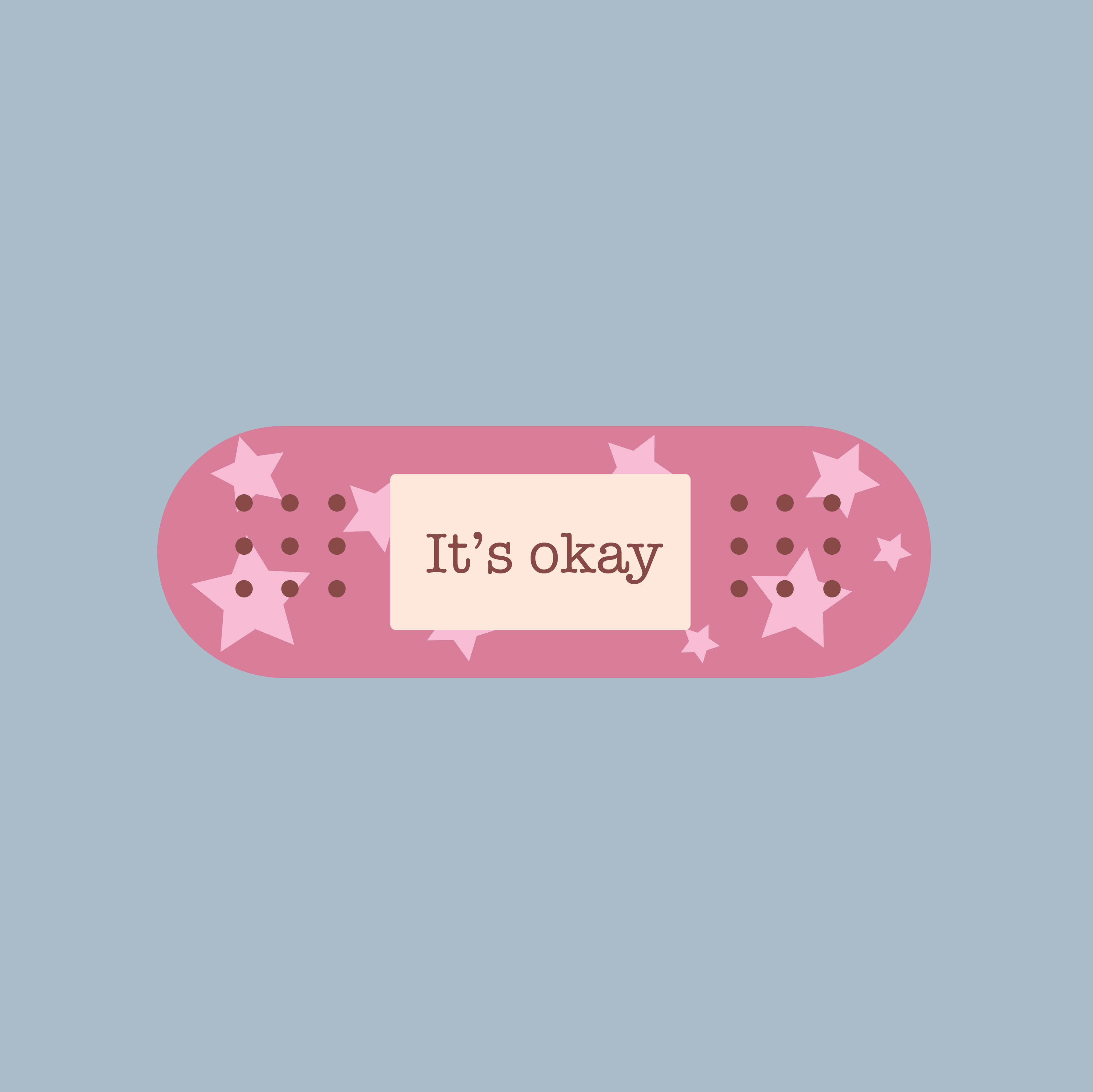 Sticker pansement "It's okay"