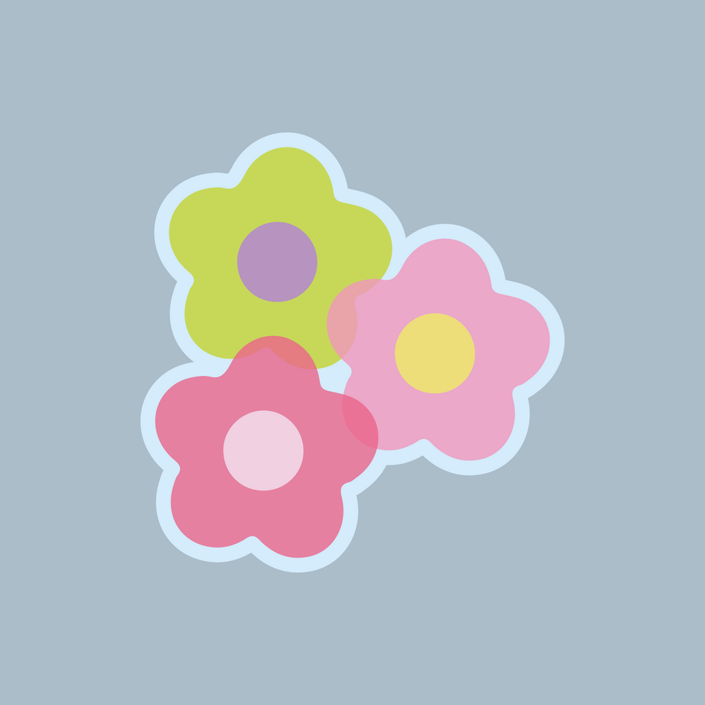 Sticker petites fleurs