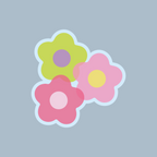 Sticker petites fleurs
