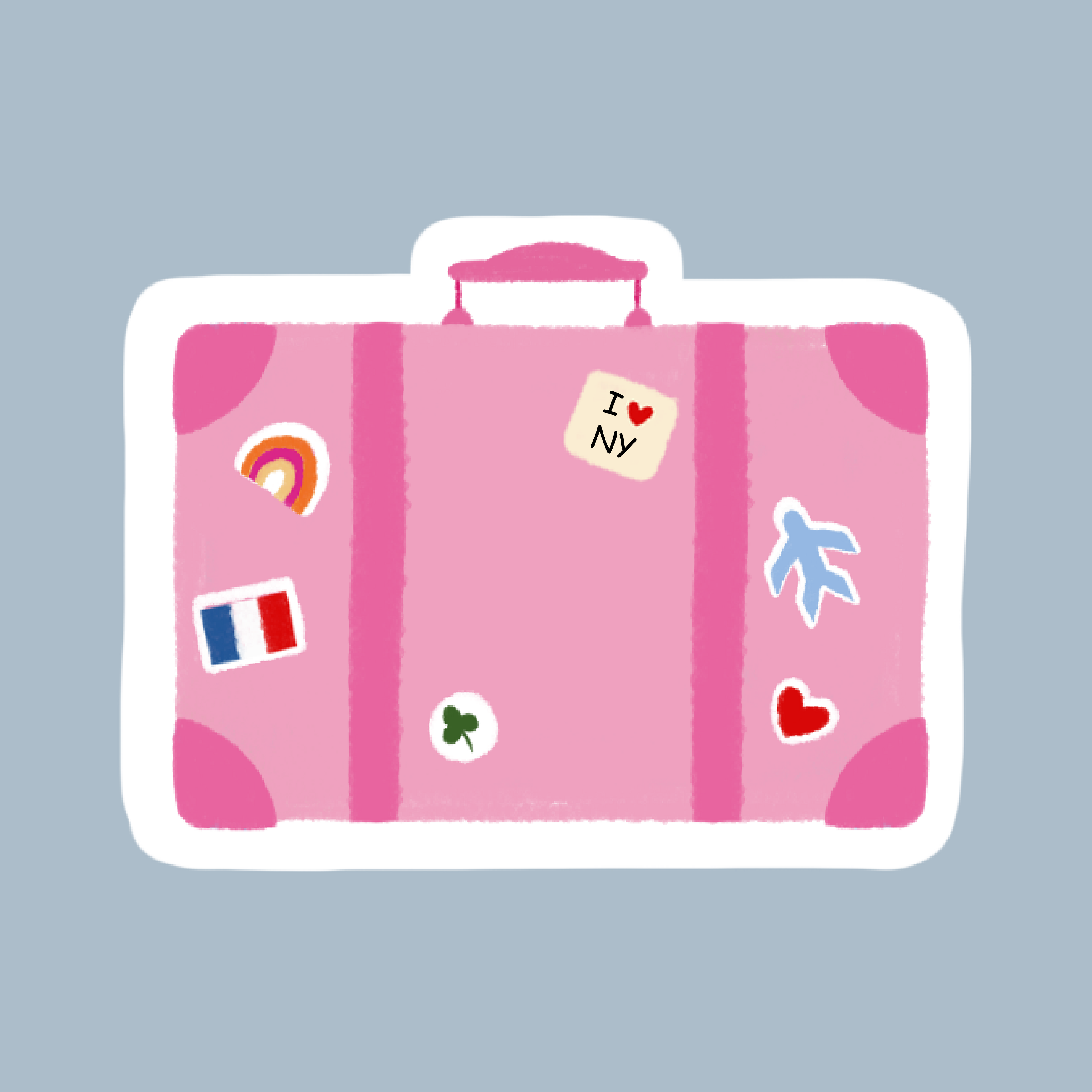 Sticker valise