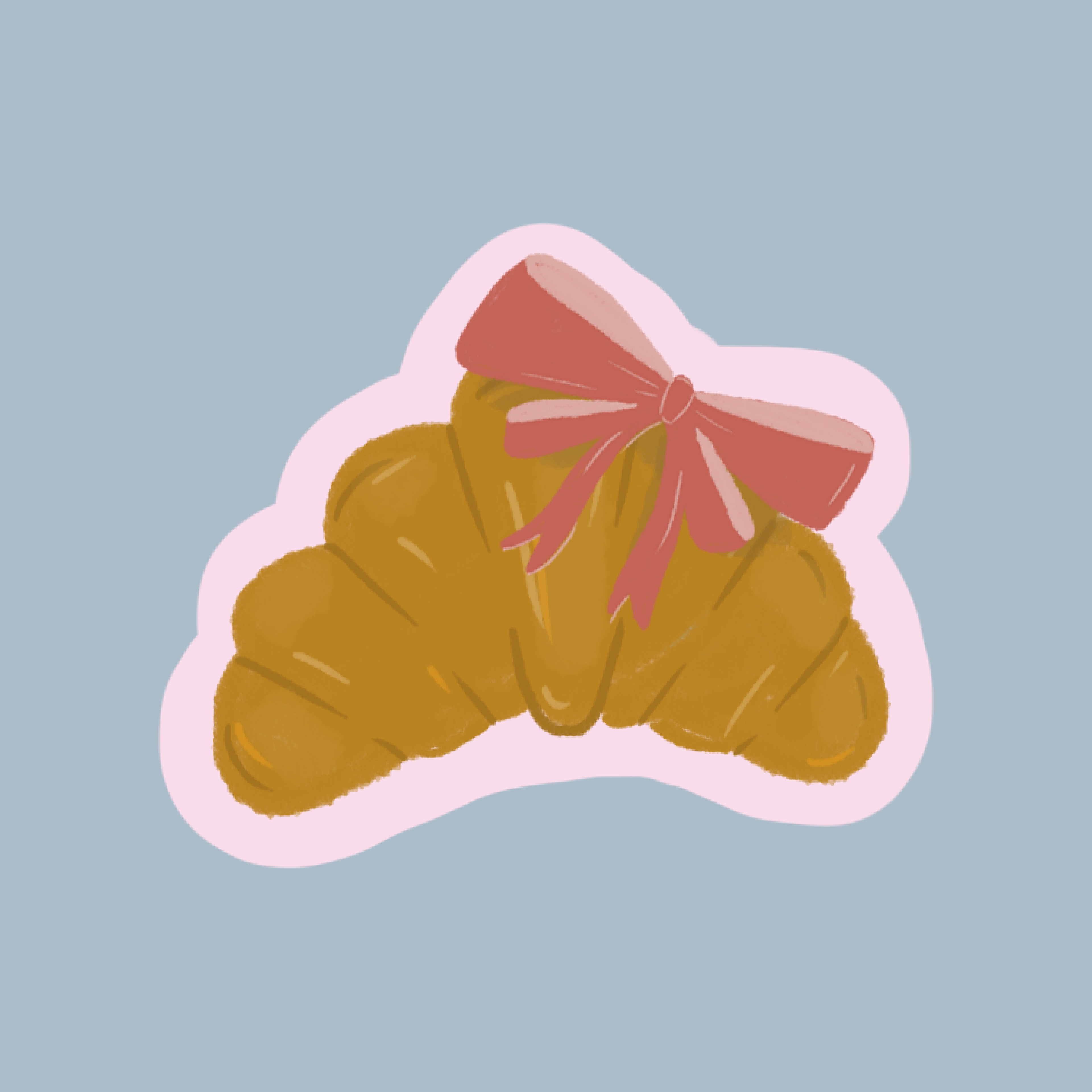 Sticker croissant